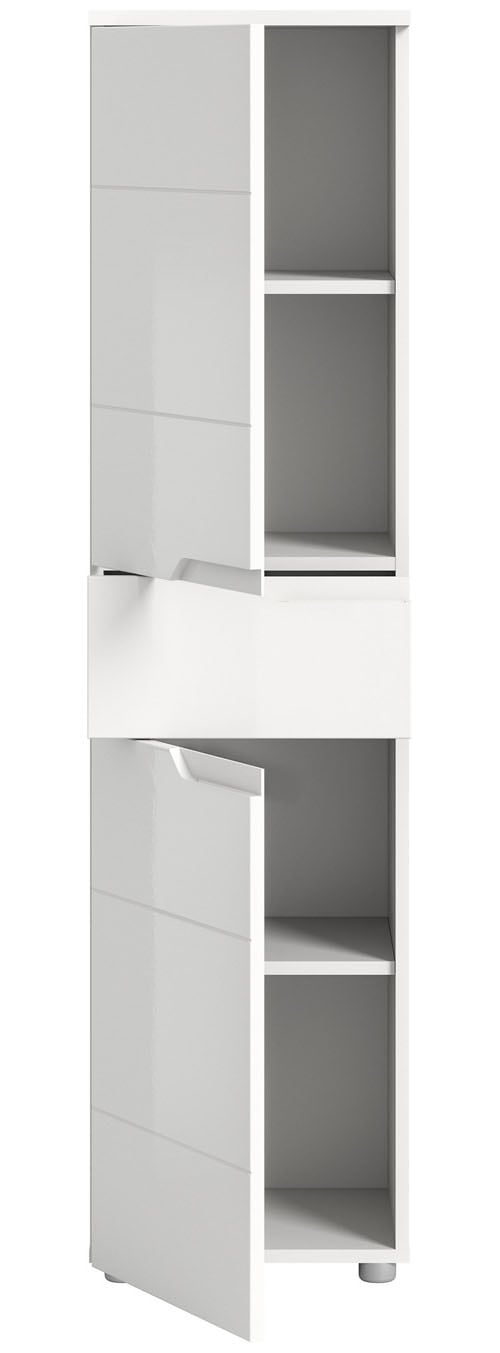 INOSIGN Armoire intermédiaire »CAPRI, Höhe 151cm, 2 Türen mit Soft-Close-Funktion, 1 Schubkasten« Mehrzweckschrank, Universalschrank, Badschrank, Badhochschrank