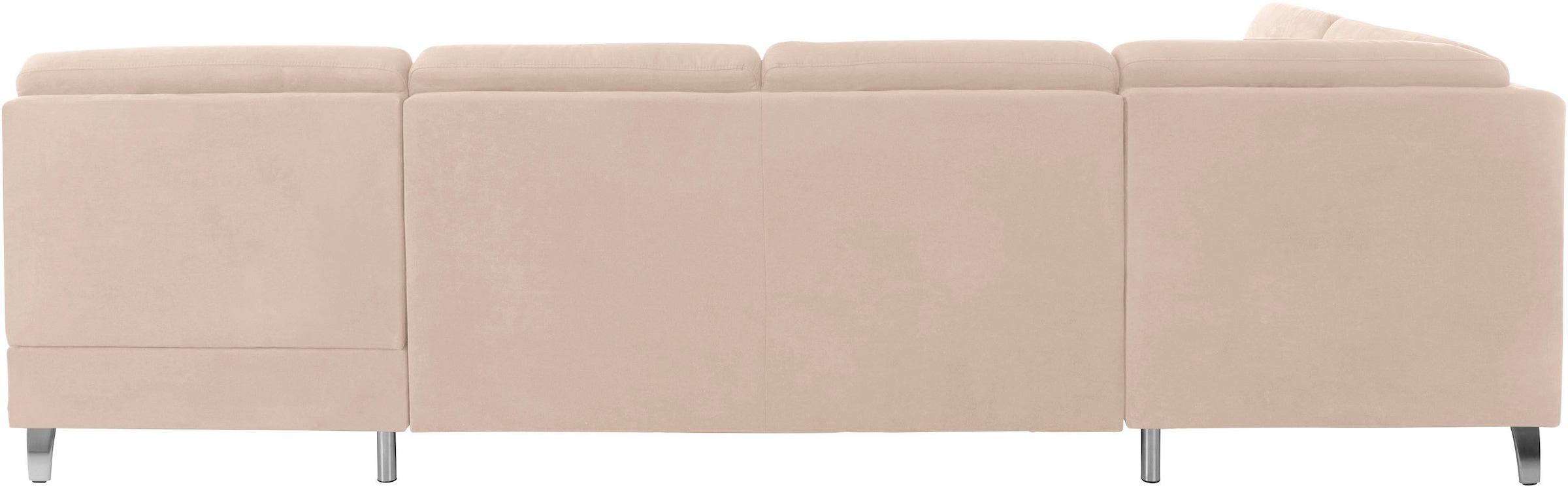 sit&more Paysage de salon »Clio U-Form« wahlweise mit Bettfunktion und Bettkasten, inklusive Federkern