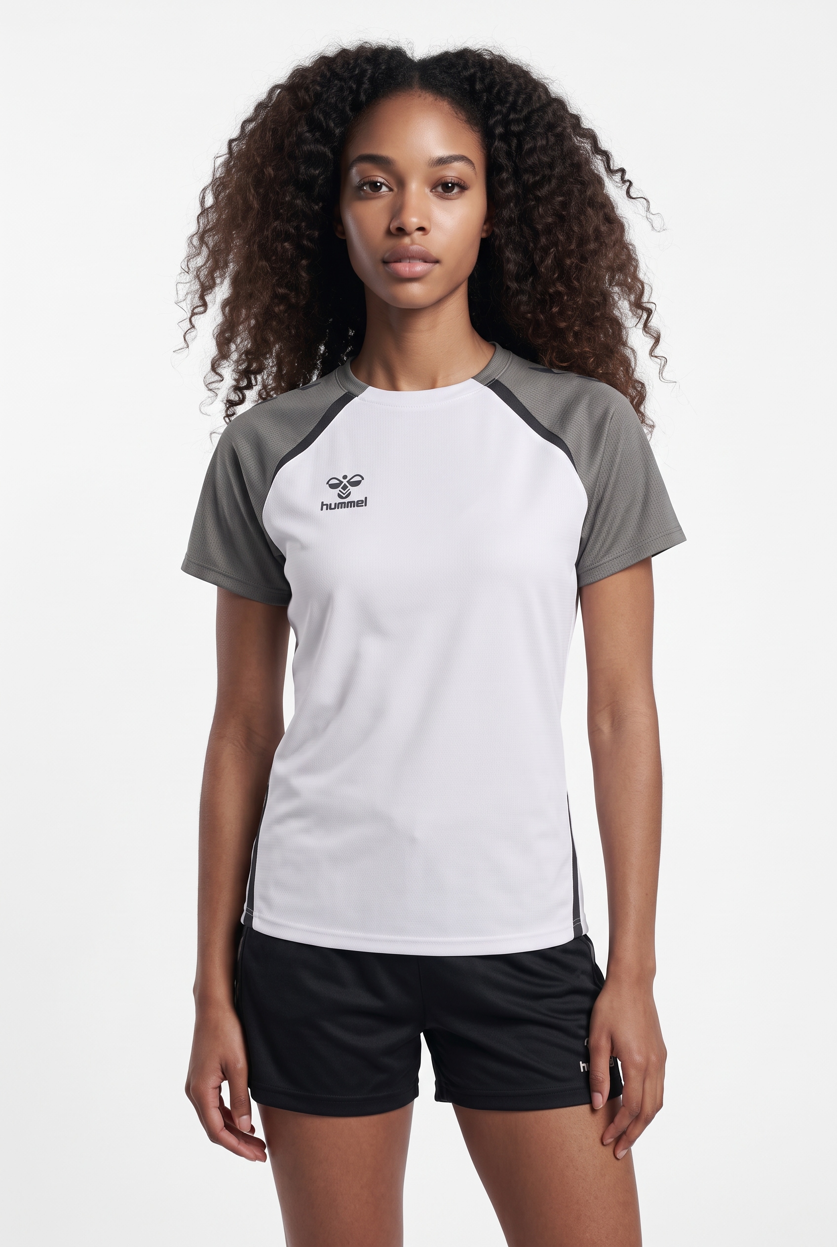 hummel T-shirt d'entraînement »HMLLEAD 2.0 JERSEY S/S WOMAN« coupe sportive, manches courtes, matériau respirant