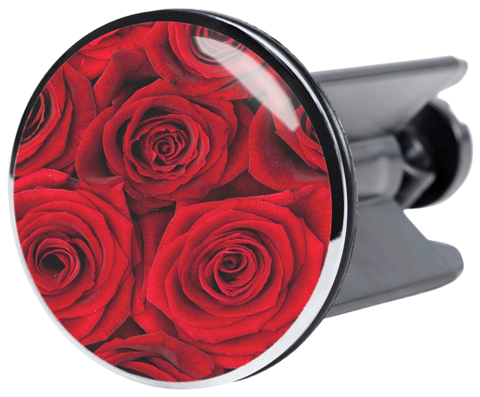 Sanilo Set d'accessoires de salle de bain »Rosen« bestehend aus WC-Sitz, Badteppich, Stöpsel, Seifenspender, WC-Bürste