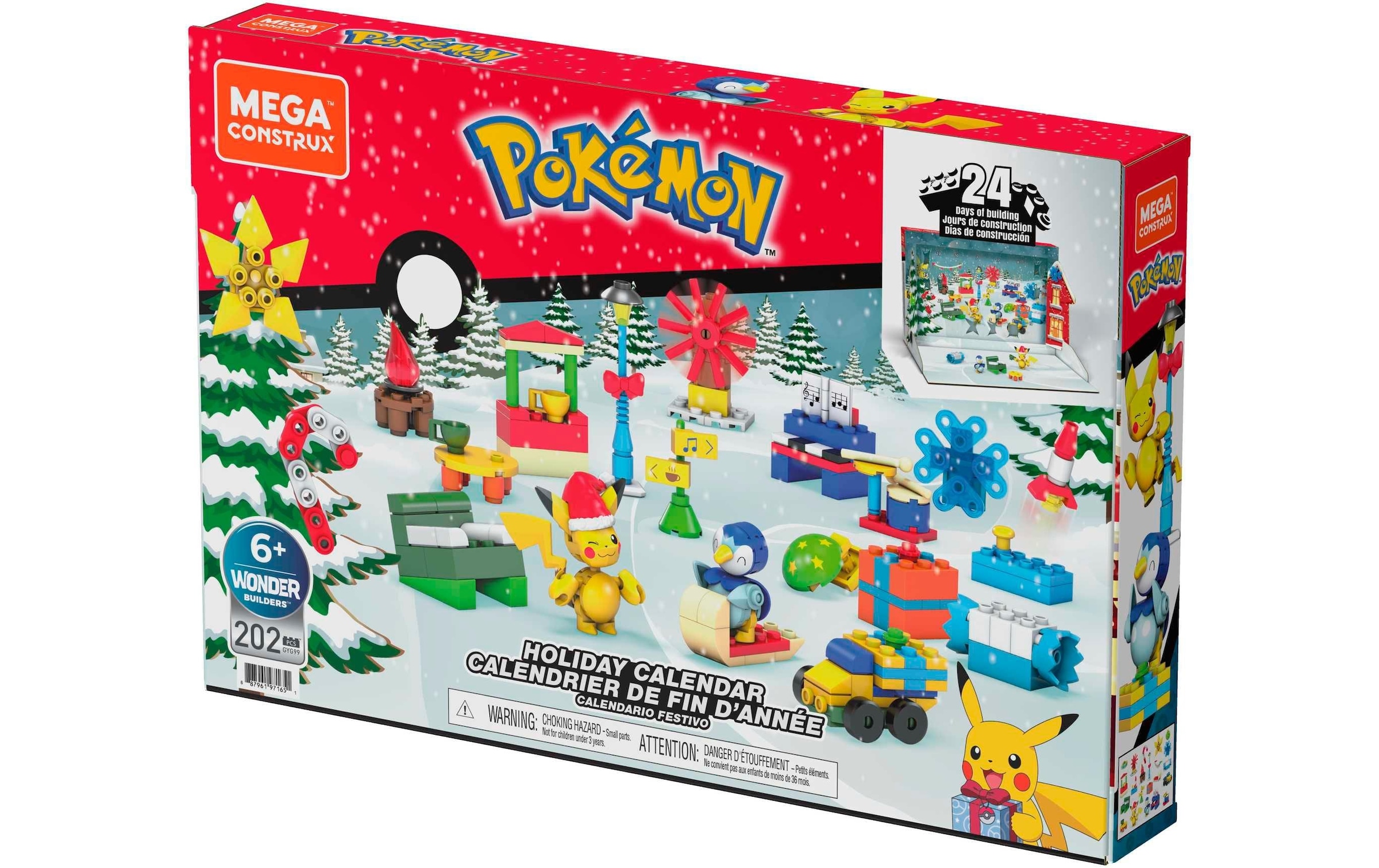 Adventskalender »MEGA Pokémon 2024«, ab 6 Jahren