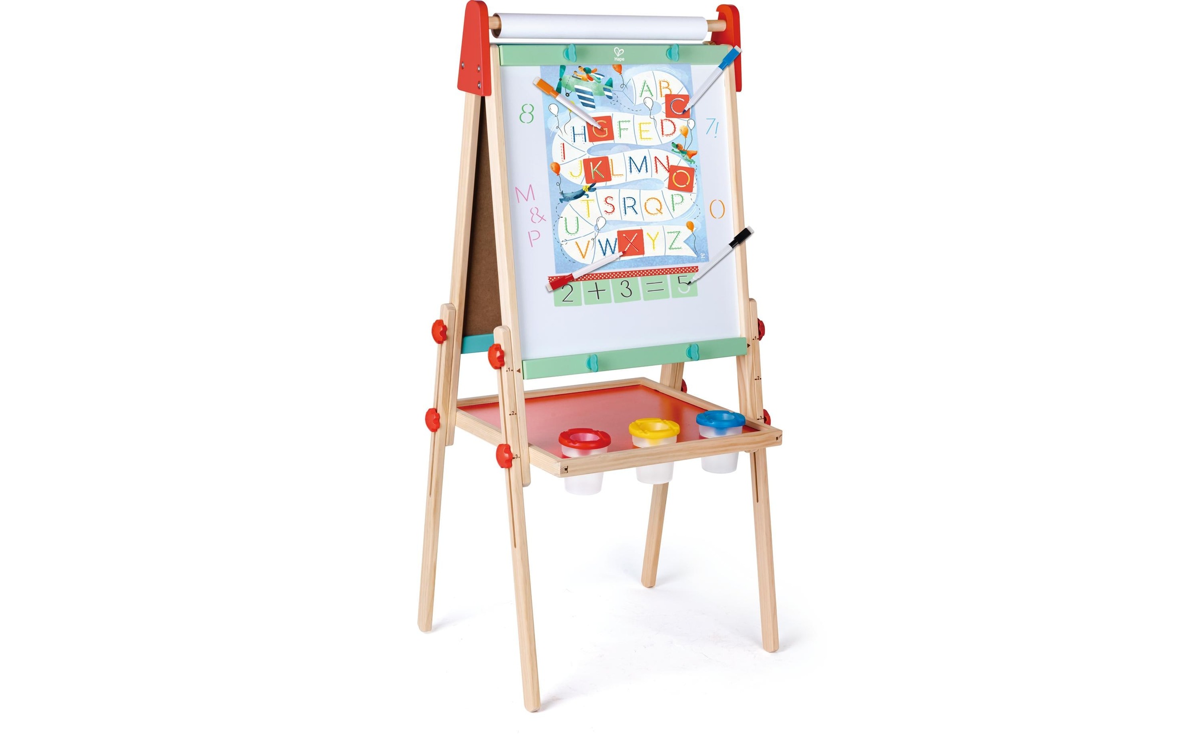 Hape Kreativset »ABC und Zahlen Schablonen«