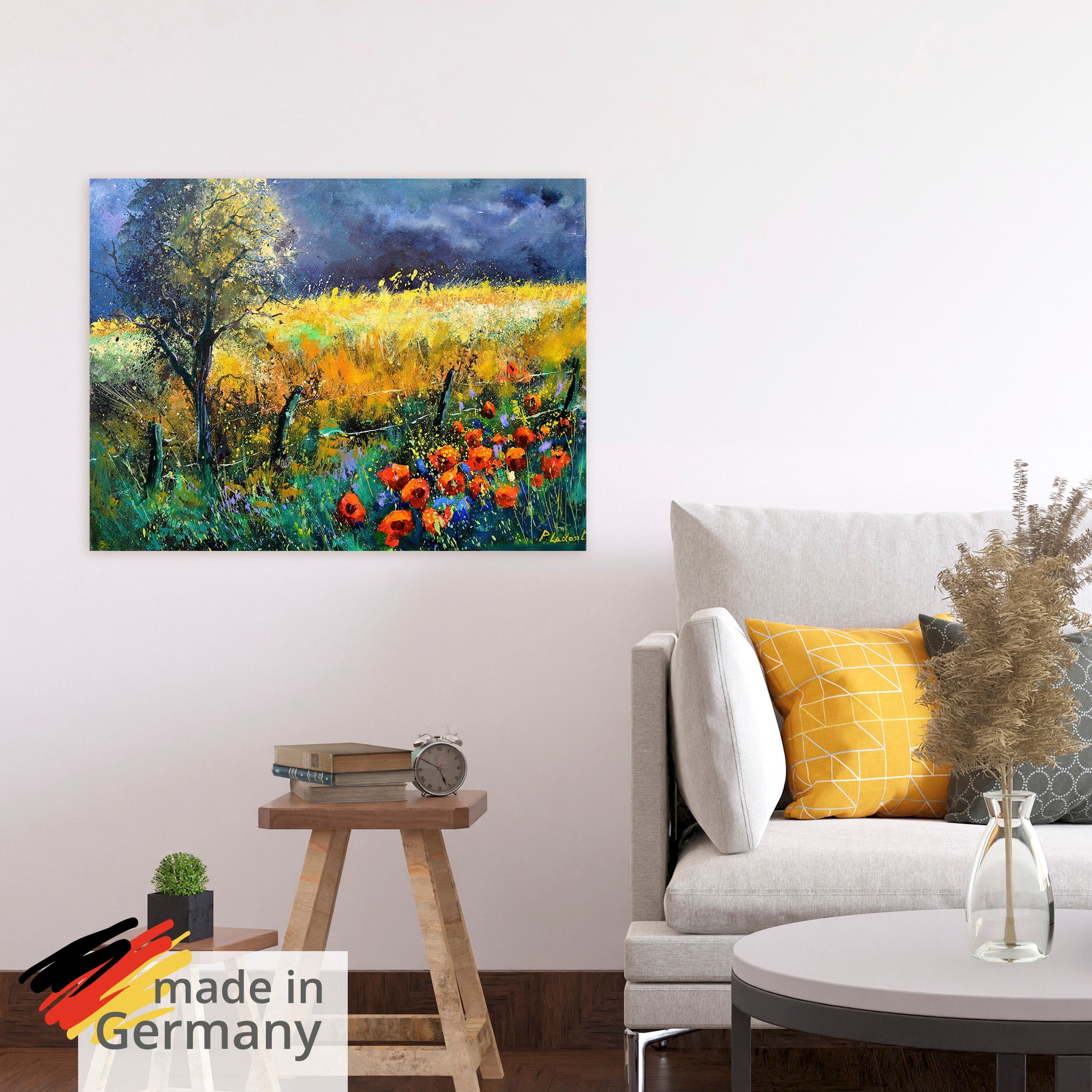 Artland Wandbild »Red poppies« Wiesen & Baumbilder 1 Stk. tlg. als Alubild, Leinwandbild, Poster, Wandaufkleber in verschied. Grössen
