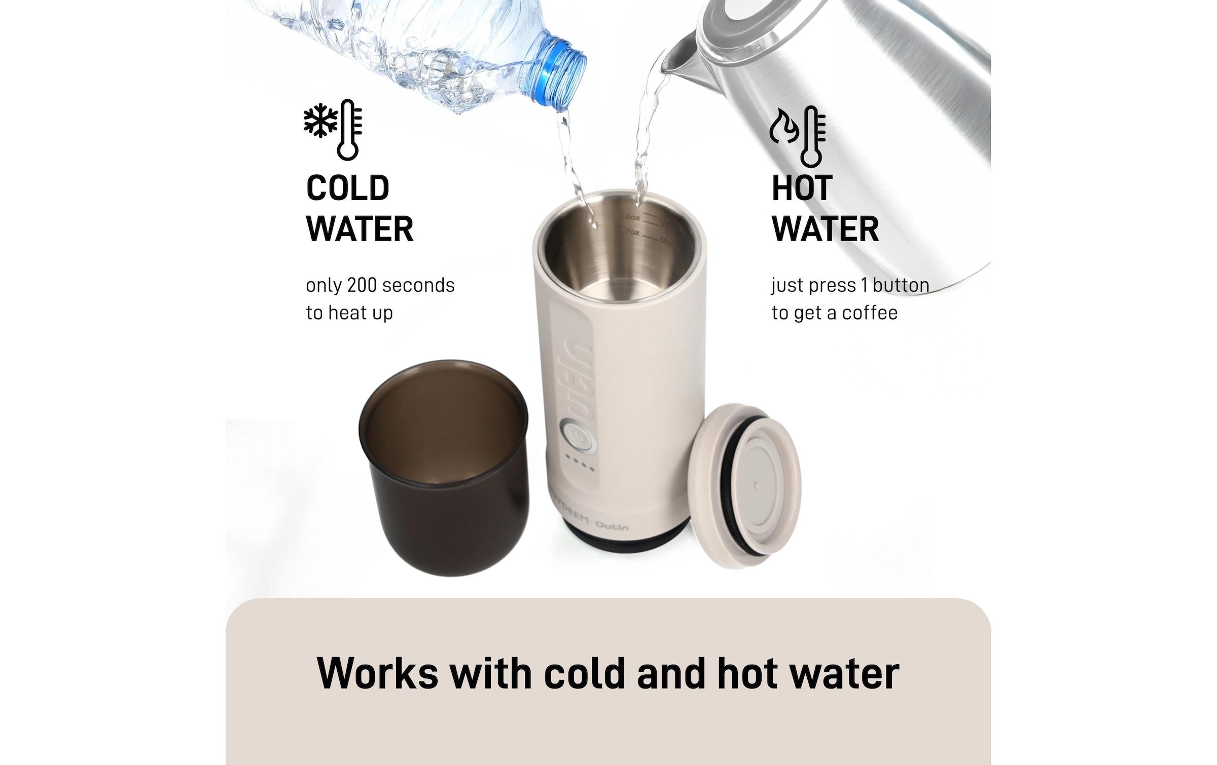   Filterkaffeemaschine »OUTIN Nano Kapseln«