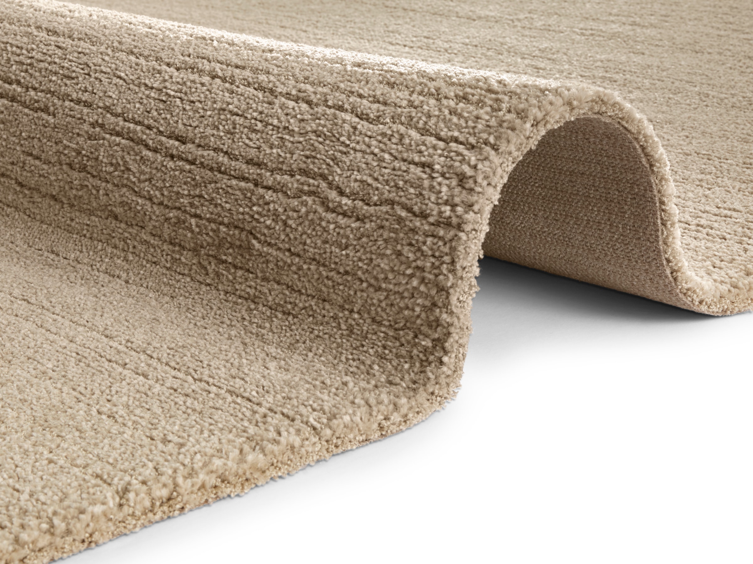 ELLE DECORATION Teppich »Loos«, rechteckig, 14 mm Höhe, Kurzflor, Weich, Uni, Modern, Scandi-Look, Wohnzimmer, Schlafzimmer