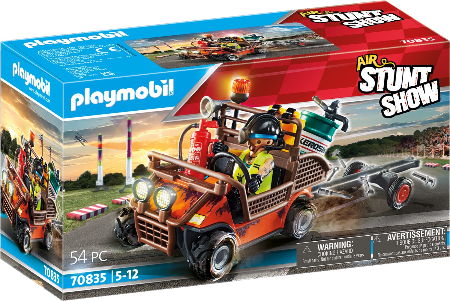 Image of Playmobil® Konstruktions-Spielset »Mobiler Reparaturservice (70835), Air Stuntshow«, (54 St.), Made in Europe bei Ackermann Versand Schweiz