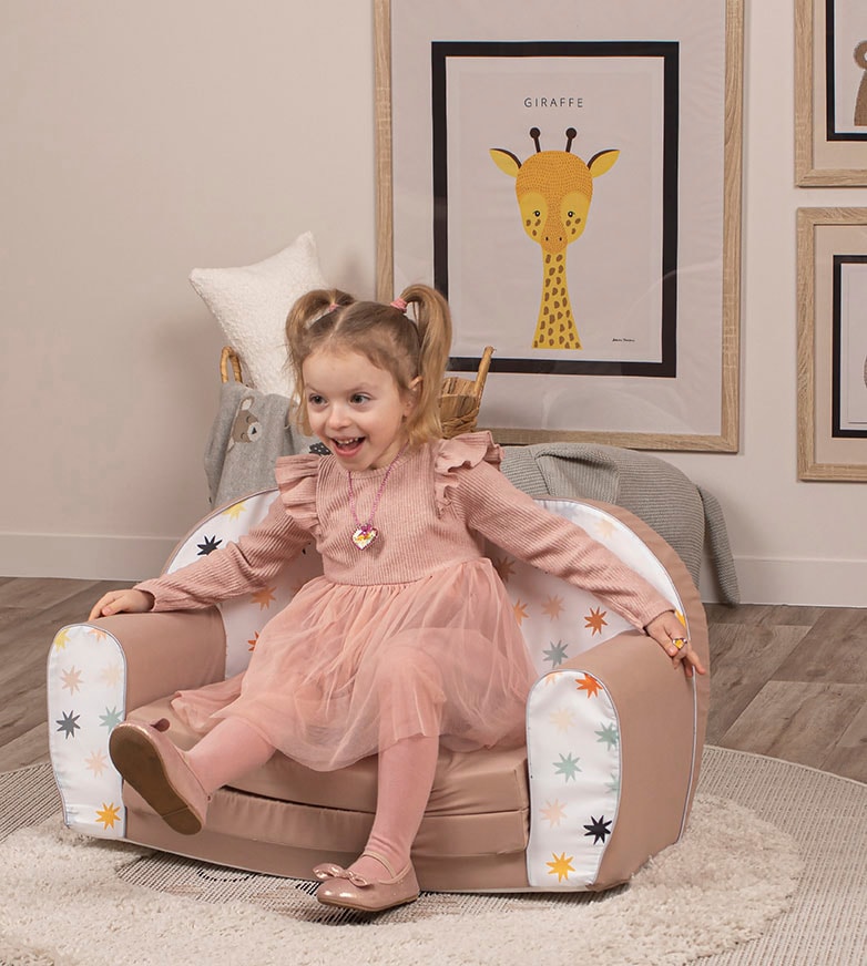 Knorrtoys® Sofa »Pastell Stars« für Kinder; Made in Europe