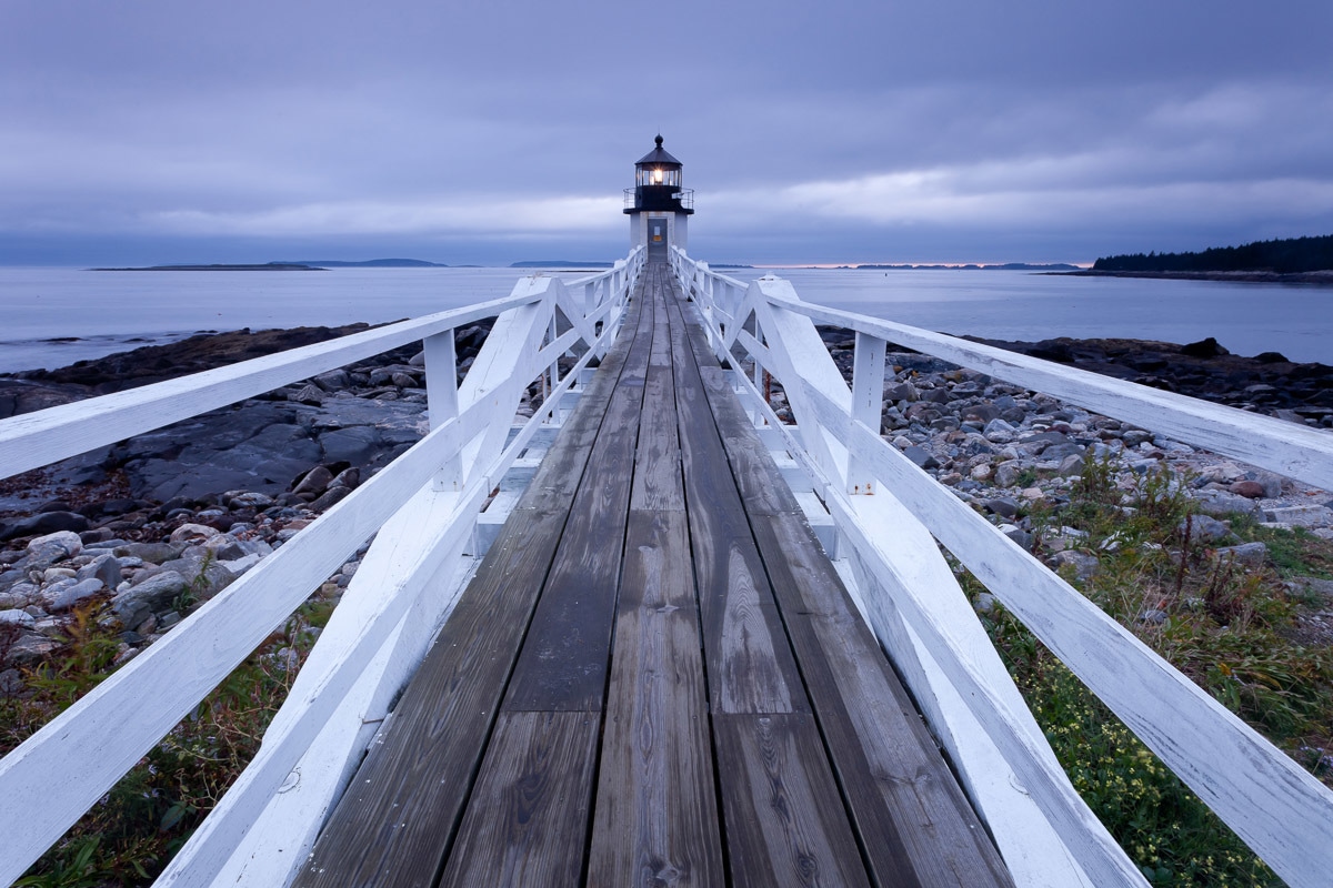 Image of Papermoon Fototapete "Marshall Point Leuchtturm"
