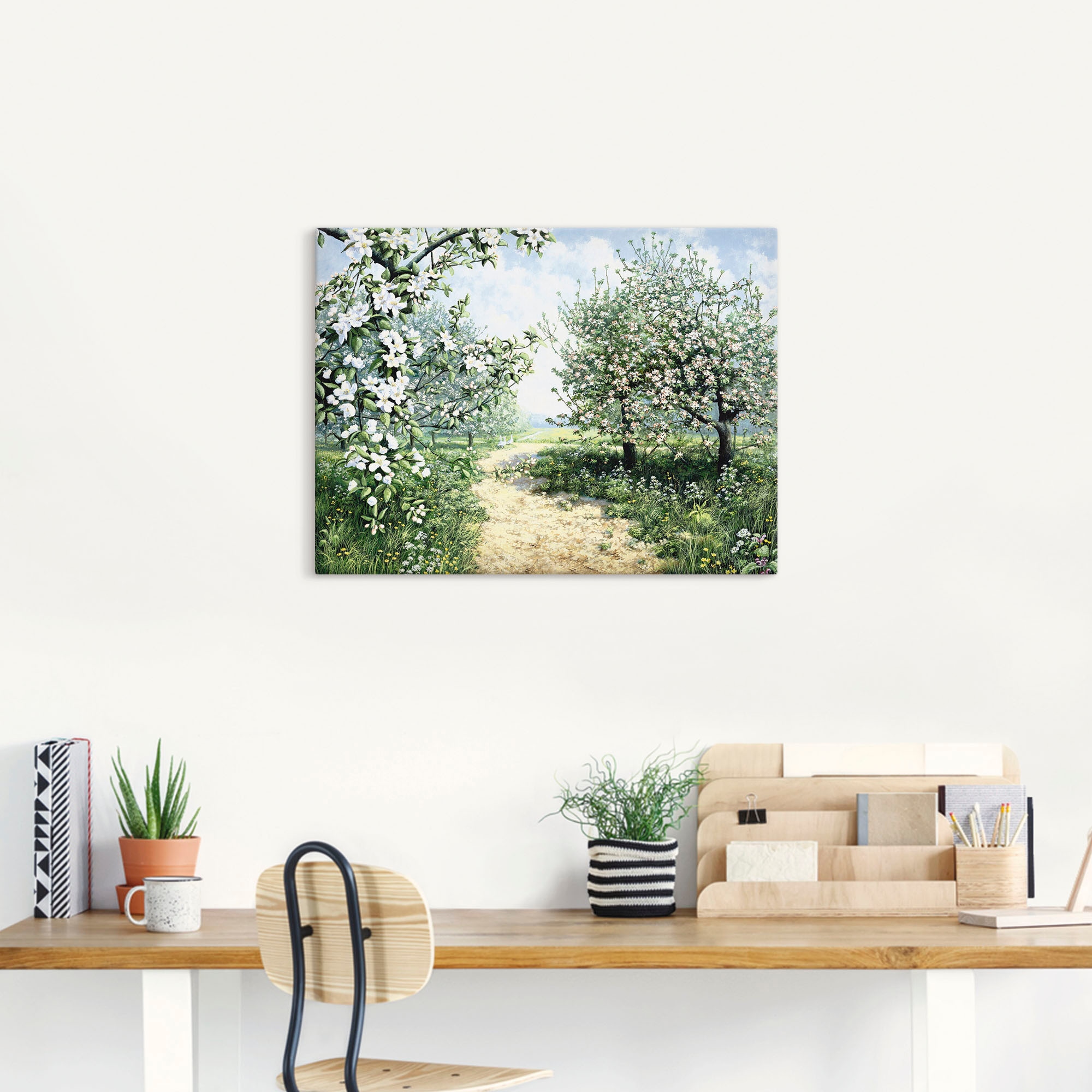 Artland Wandbild »Frühling I«, Vier Jahreszeiten, (1 St.), als Leinwandbild, Poster, Wandaufkleber in verschied. Grössen