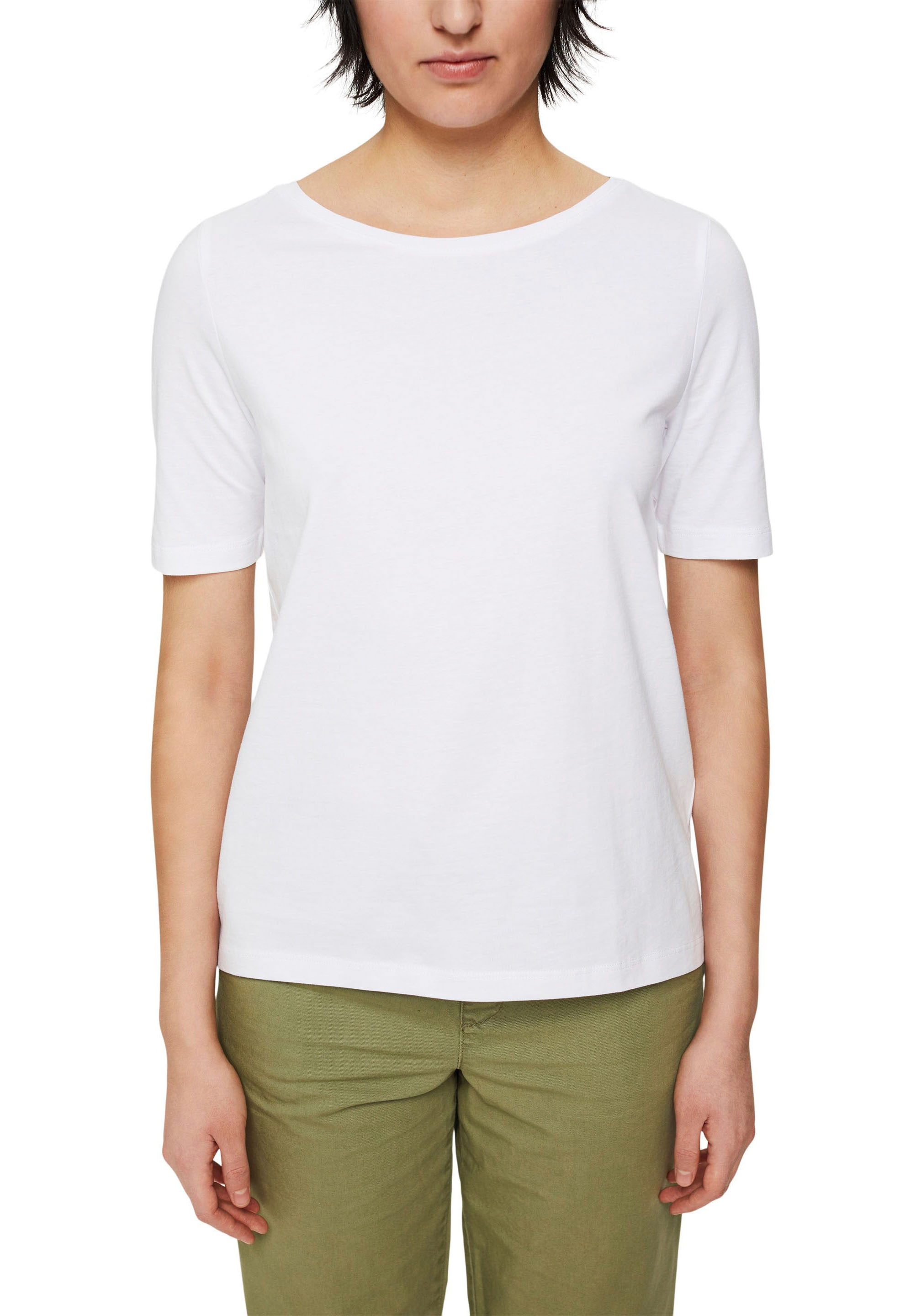 Image of Esprit T-Shirt, in Unifarbe bei Ackermann Versand Schweiz