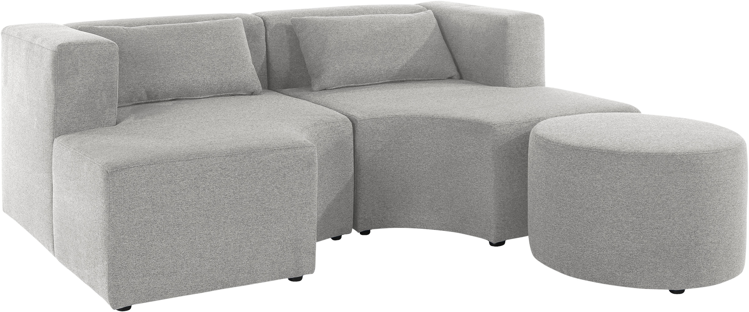 Leonique Sofa »Alexane« zusammengesetzt aus Modulen, in vielen Bezugsqualitäten und Farben.