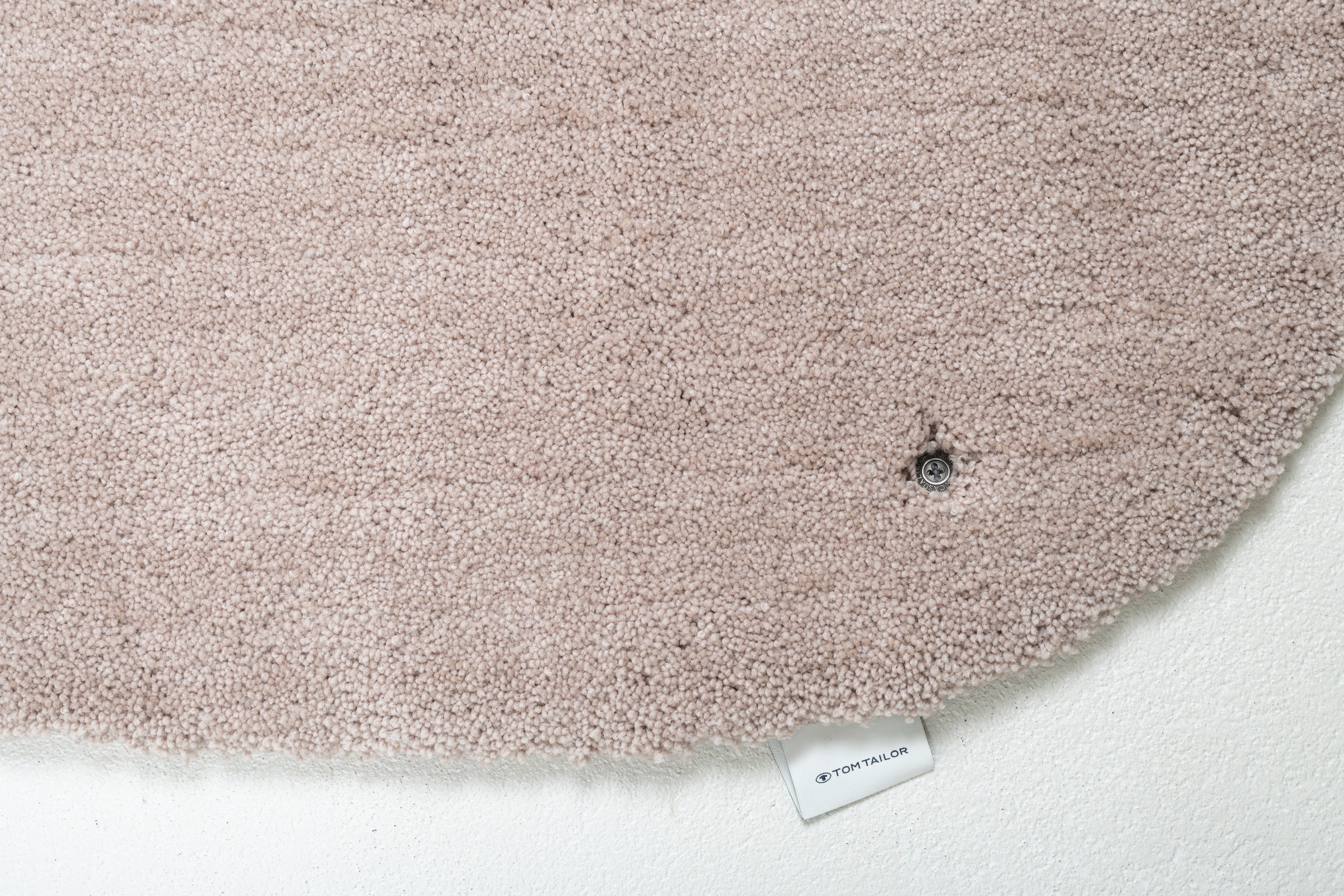 TOM TAILOR HOME Badematte »Cozy Bath UNI«, rutschhemmend beschichtet, fussbodenheizungsgeeignet, Badteppich, Uni Farben, rechteckig, rund und oval erhältlich
