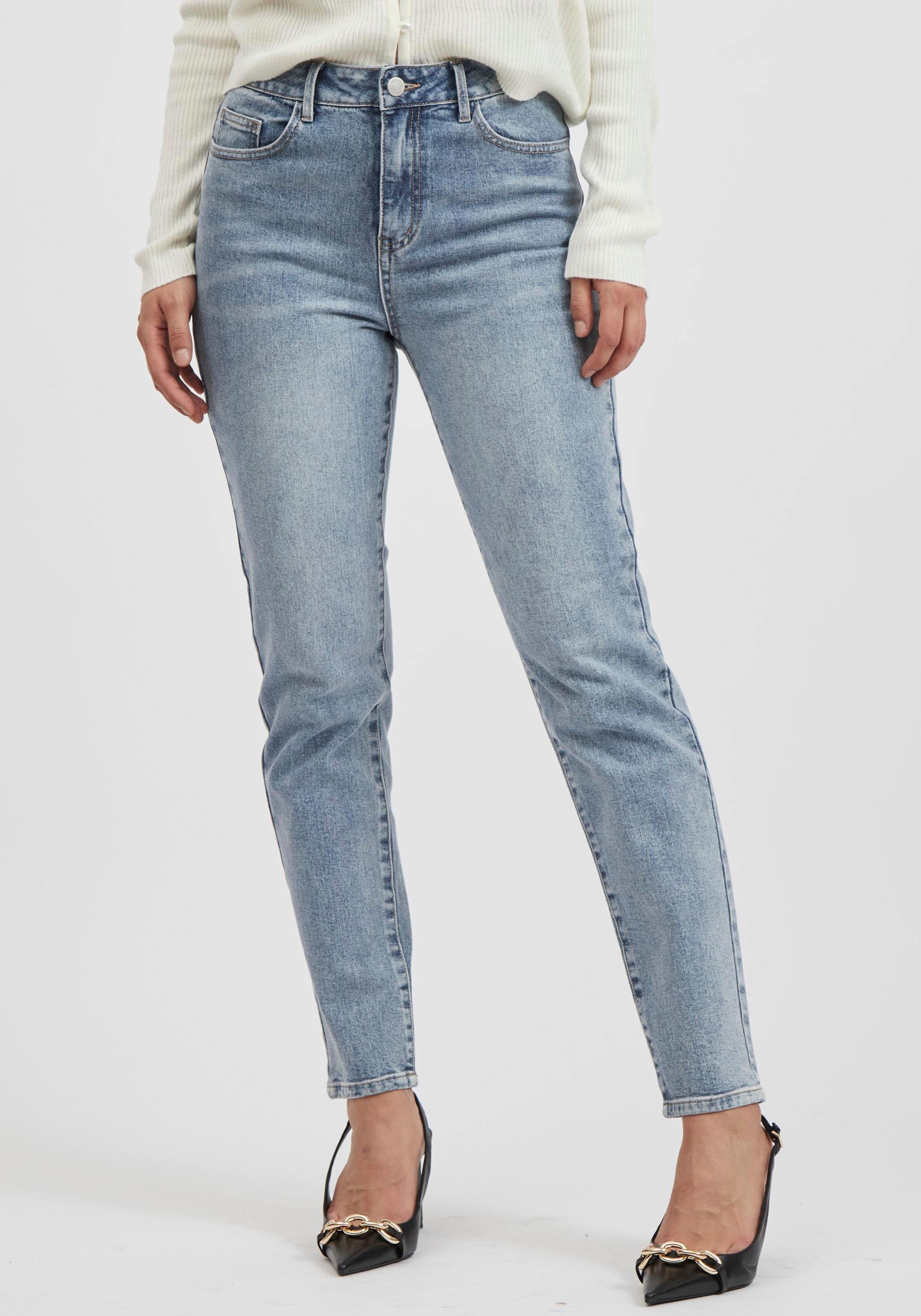Image of Vila Boyfriend-Jeans »VIMOMMIE HW«, in heller Waschung bei Ackermann Versand Schweiz