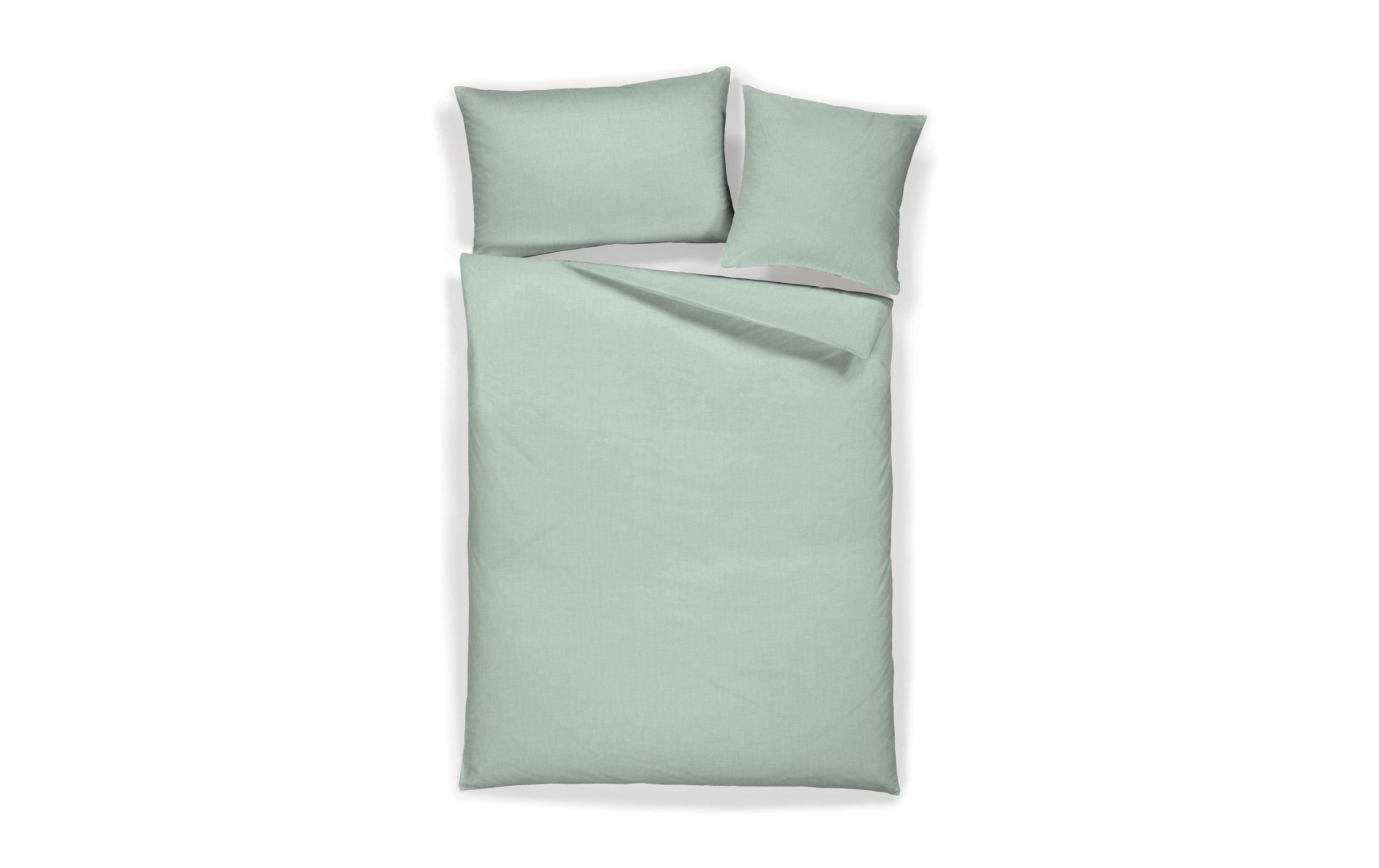 HOME FASHION Bettwäsche »Home Fashion Duvetbezug Halbleinen uni«