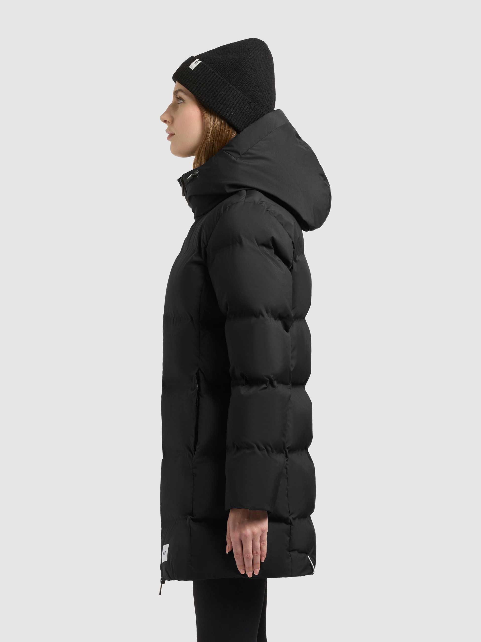 khujo Steppjacke »TANARE5« mit Kapuze Reissverschlusstaschen mit Fleecefutter