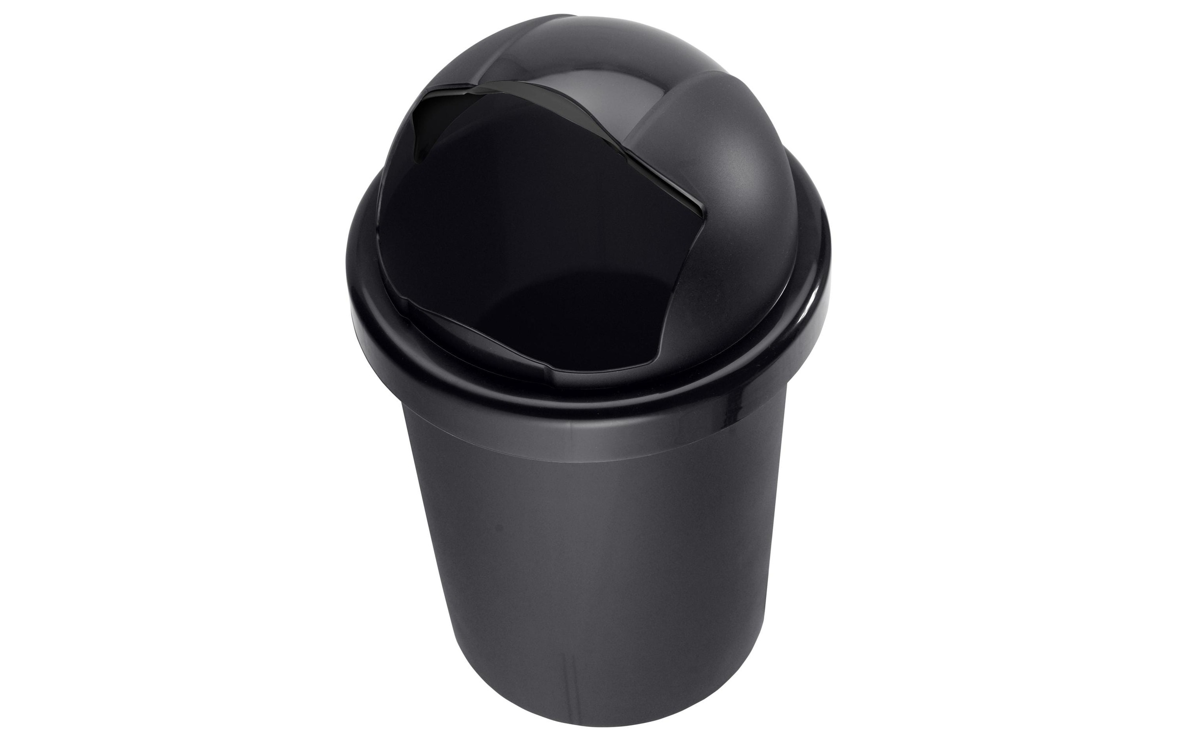 ROTHO Mülleimer »Roll Bob 30 Liter schwarz«, 1 Behälter