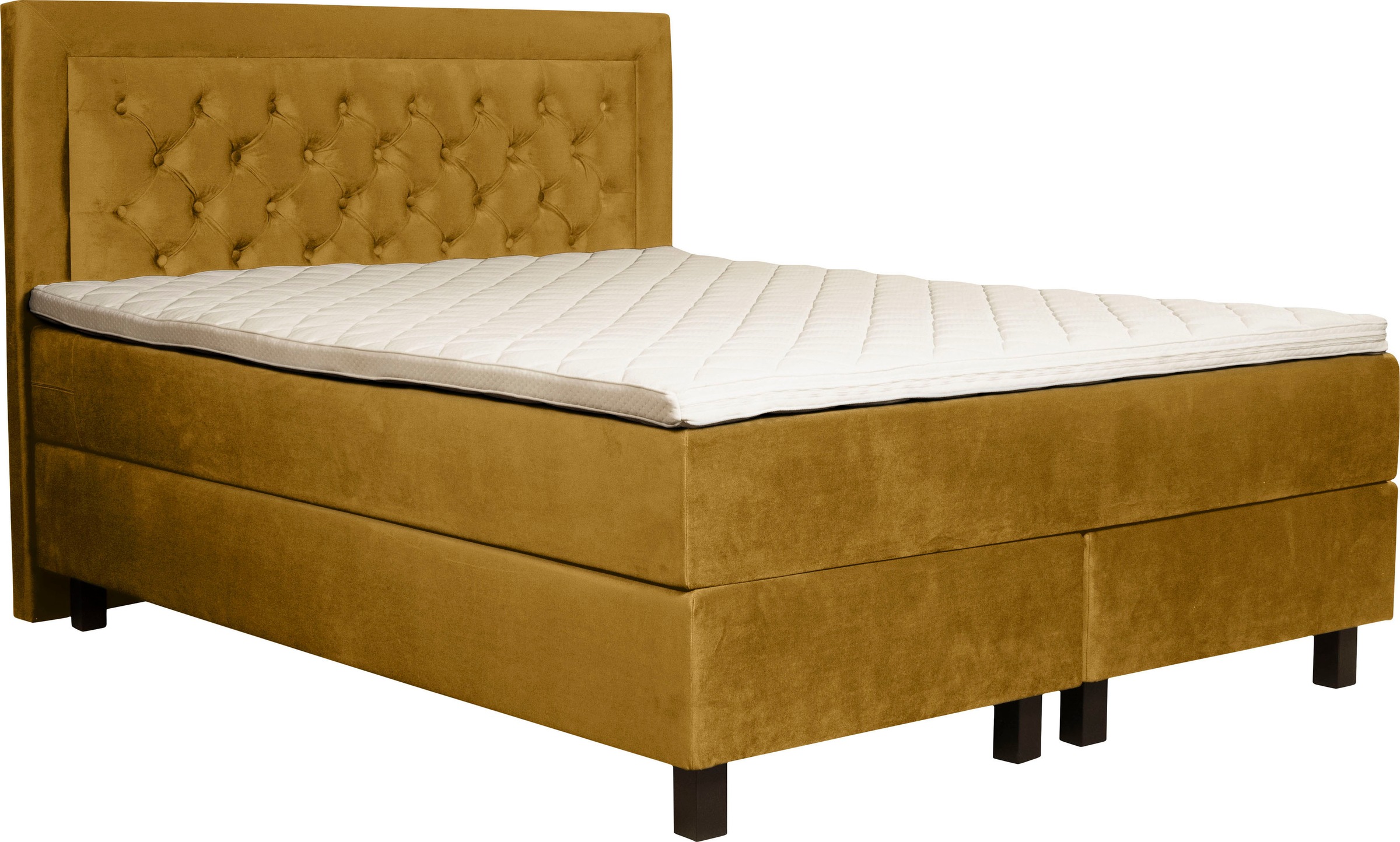 Home affaire Boxspringbett »Jeanne« inkl. Topper mit Taschen-Federkernmatratze