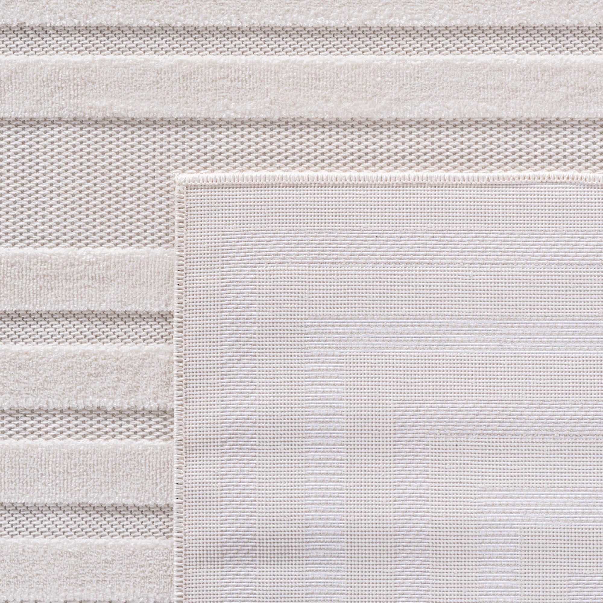 Ayyildiz Teppiche Outdoorteppich »DOHA 1653« rechteckig 4 mm Höhe 3D Hoch-Tief-Effekt, leichter Kurzflor, Läufer, In- und Outdoor