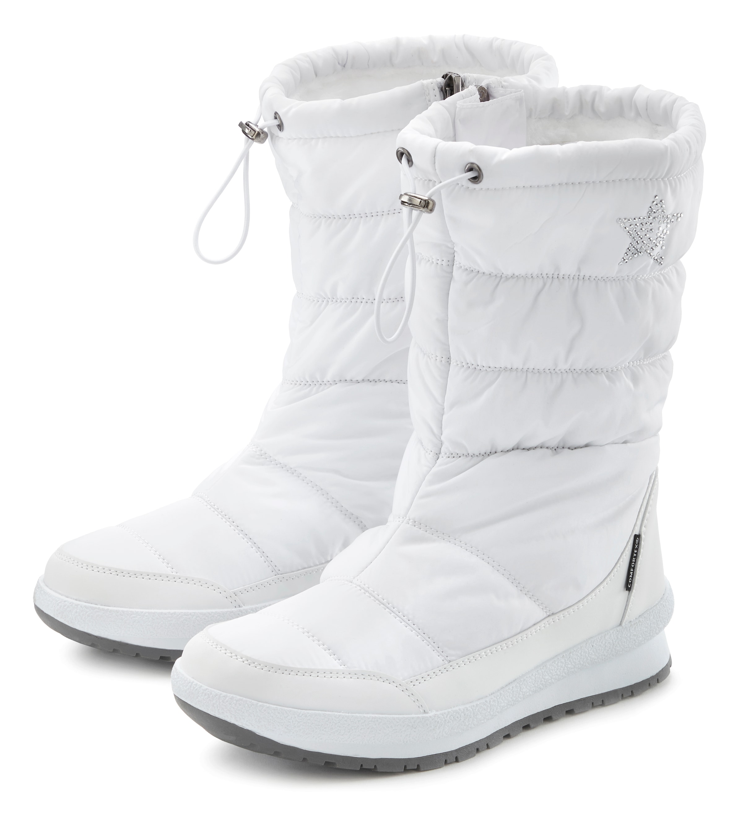 LASCANA Winterstiefel, Stiefelette, Winterboots mit Warmfutter, wasserabweisend