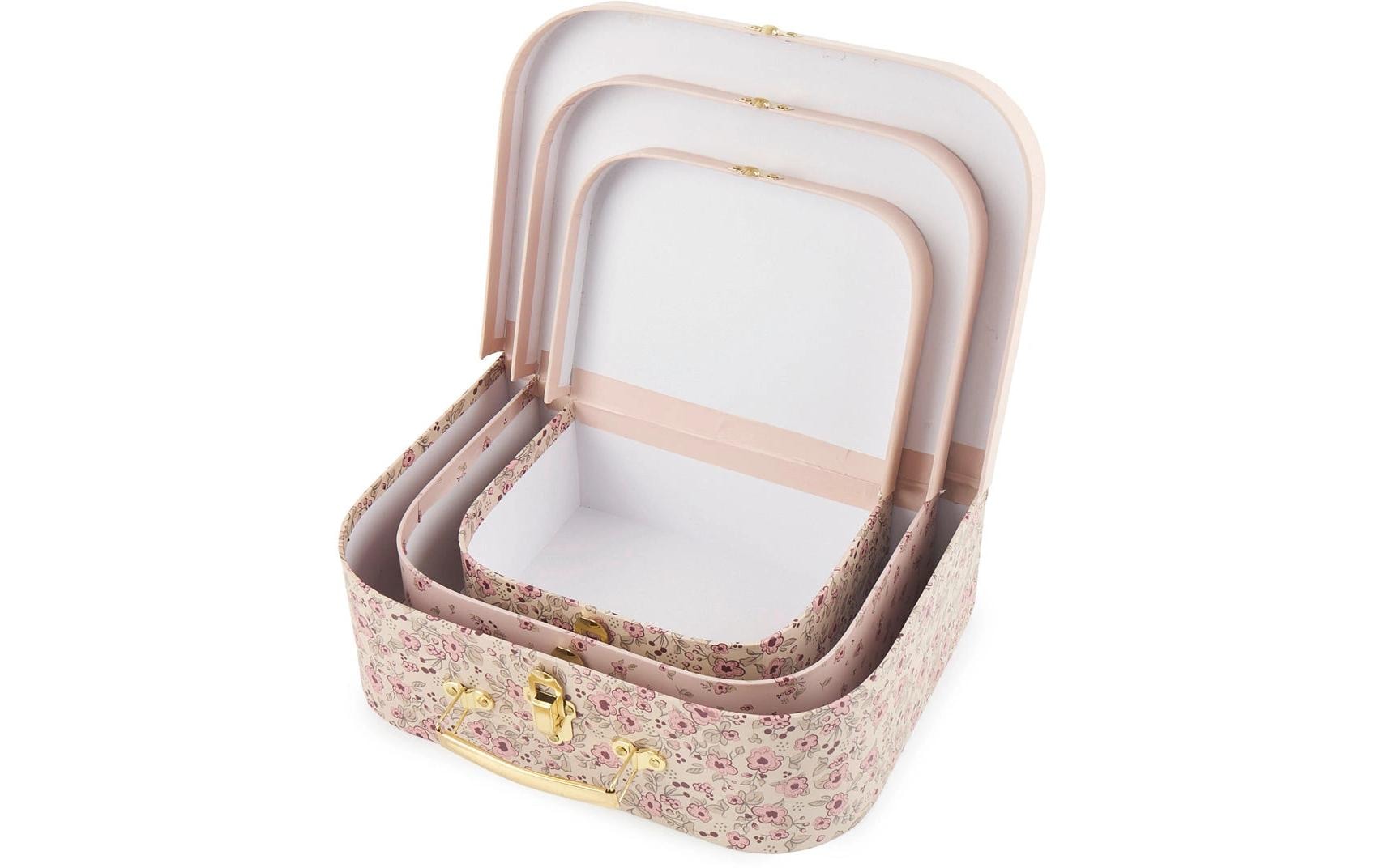 BIECO Spielwerkzeugkoffer »Ella dreamy flowers 3er Set«