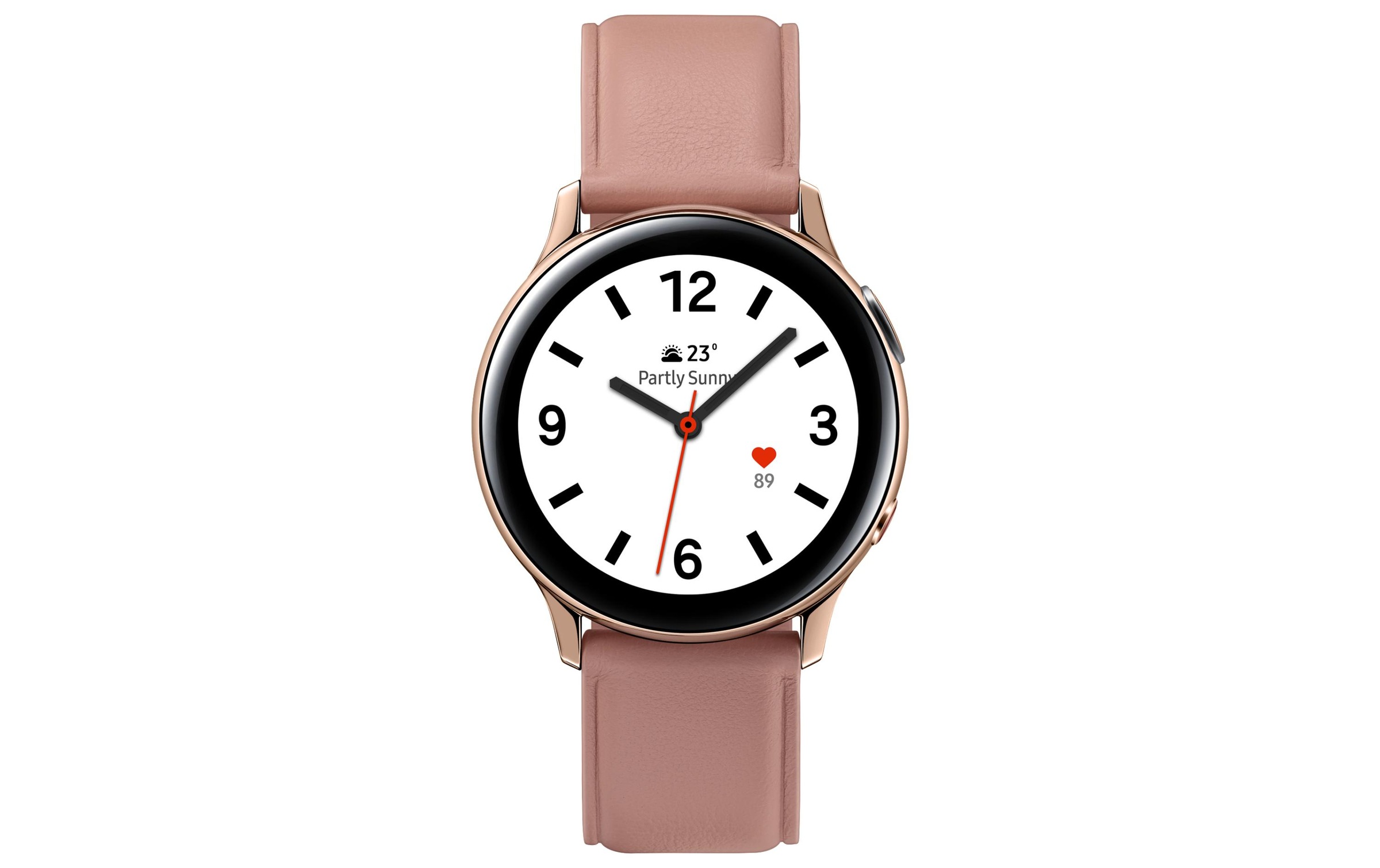 Image of Samsung Smartwatch »Galaxy Watch Active 2 LTE 40mm Lily Goldfarben« bei Ackermann Versand Schweiz