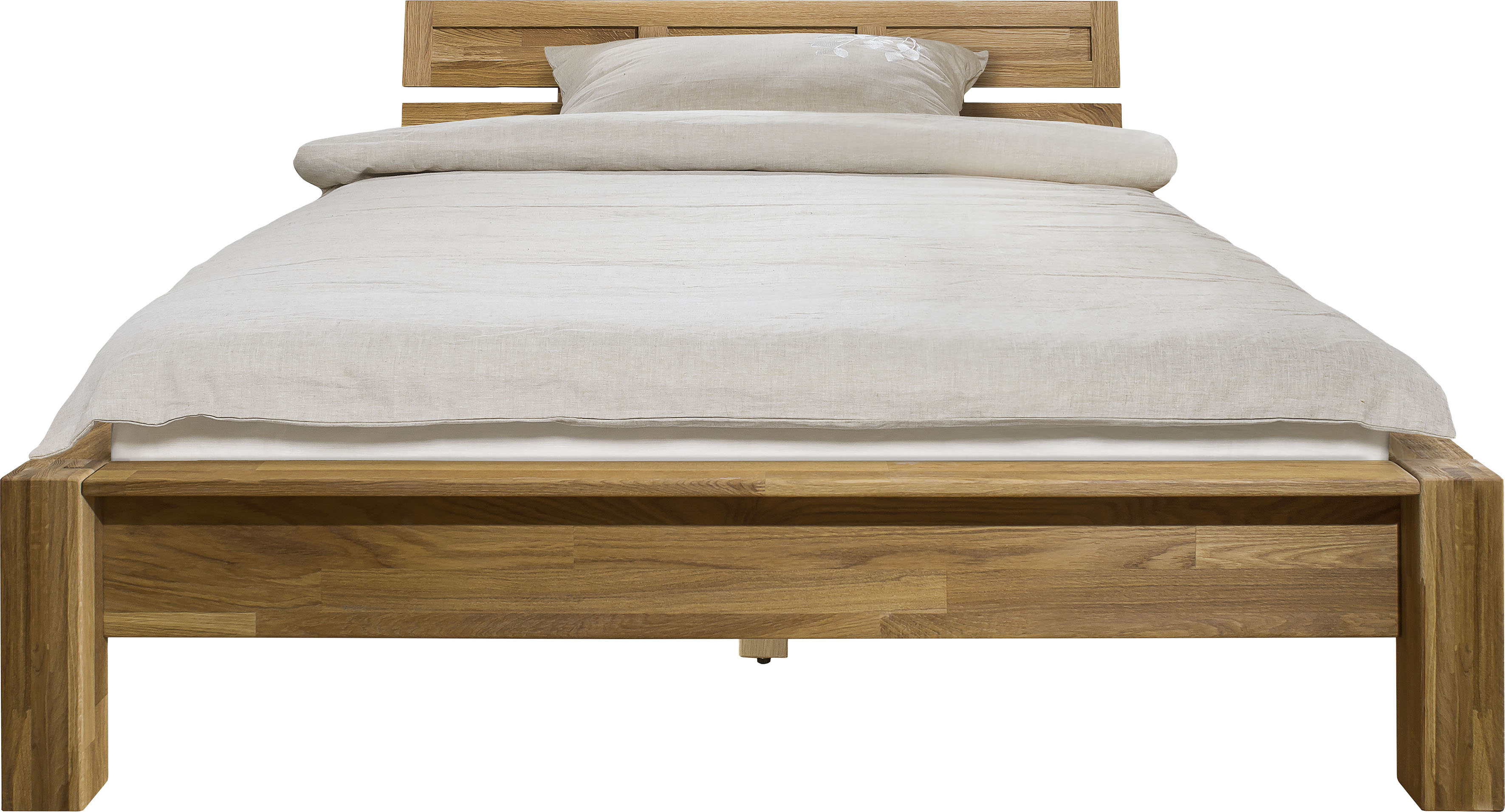 Image of andas Bett »Sevilla«, aus massivem Eichenholz, in zwei verschiedenen Bettbreiten erhältlich bei Ackermann Versand Schweiz
