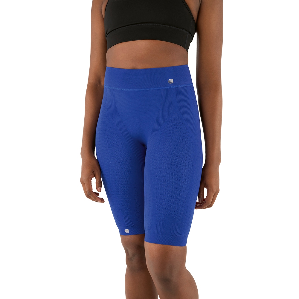 Image of Bauerfeind Funktionstights "Sports Compression Tights Short" kurze Form, sportlicher Schnitt, mit gezielten Kompressionszonen