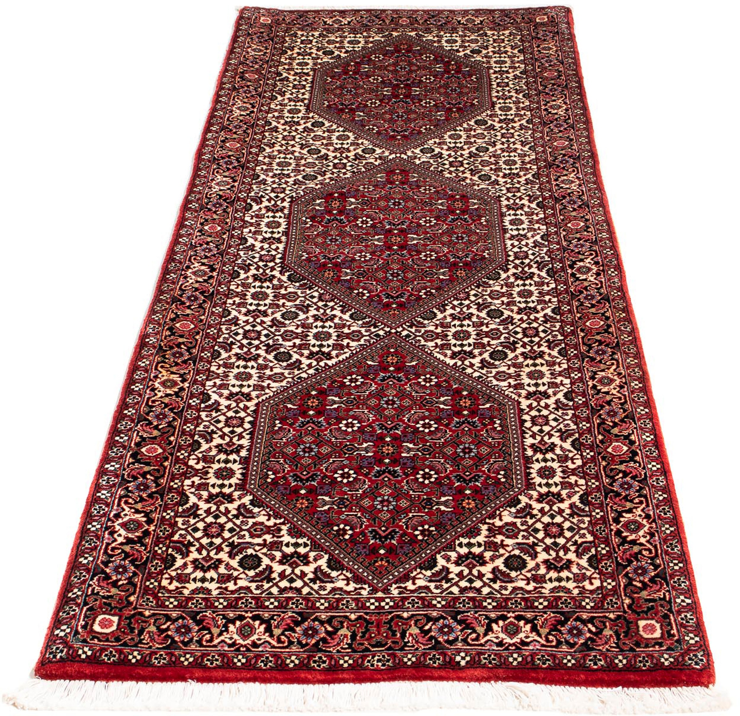 Image of morgenland Orientteppich »Perser - Bidjar - 206 x 74 cm - mehrfarbig«, rechteckig, 15 mm Höhe, Wohnzimmer, Handgeknüpft, Einzelstück mit Zertifikat bei Ackermann Versand Schweiz