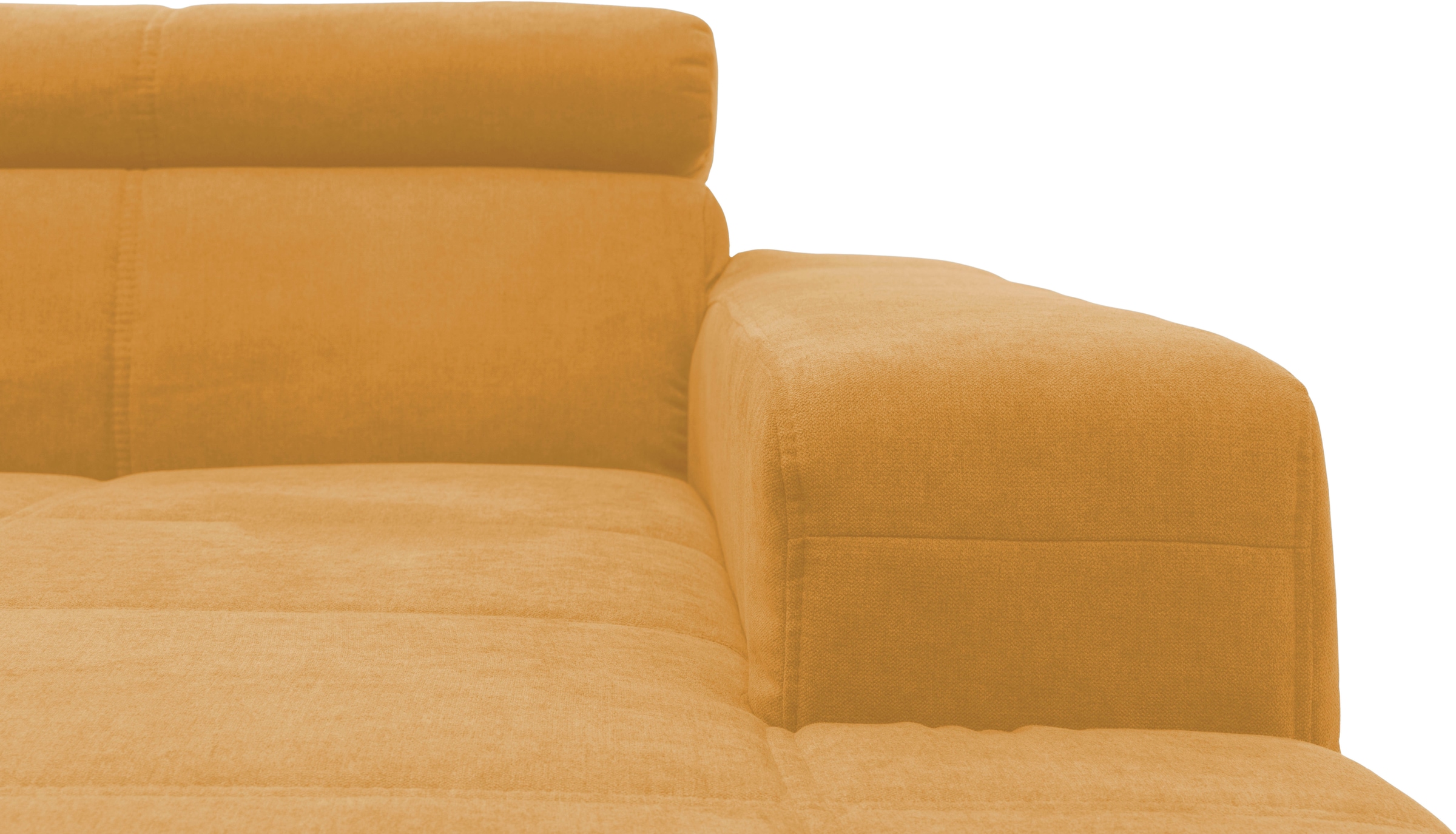 GOODproduct Ecksofa »Ballerup 211 x 175 cm, auch mit verstellbarer Sitztiefe« Kopfteile verstellbar, aus pflegeleichtem, weichem Bezugsstoff, L-Form