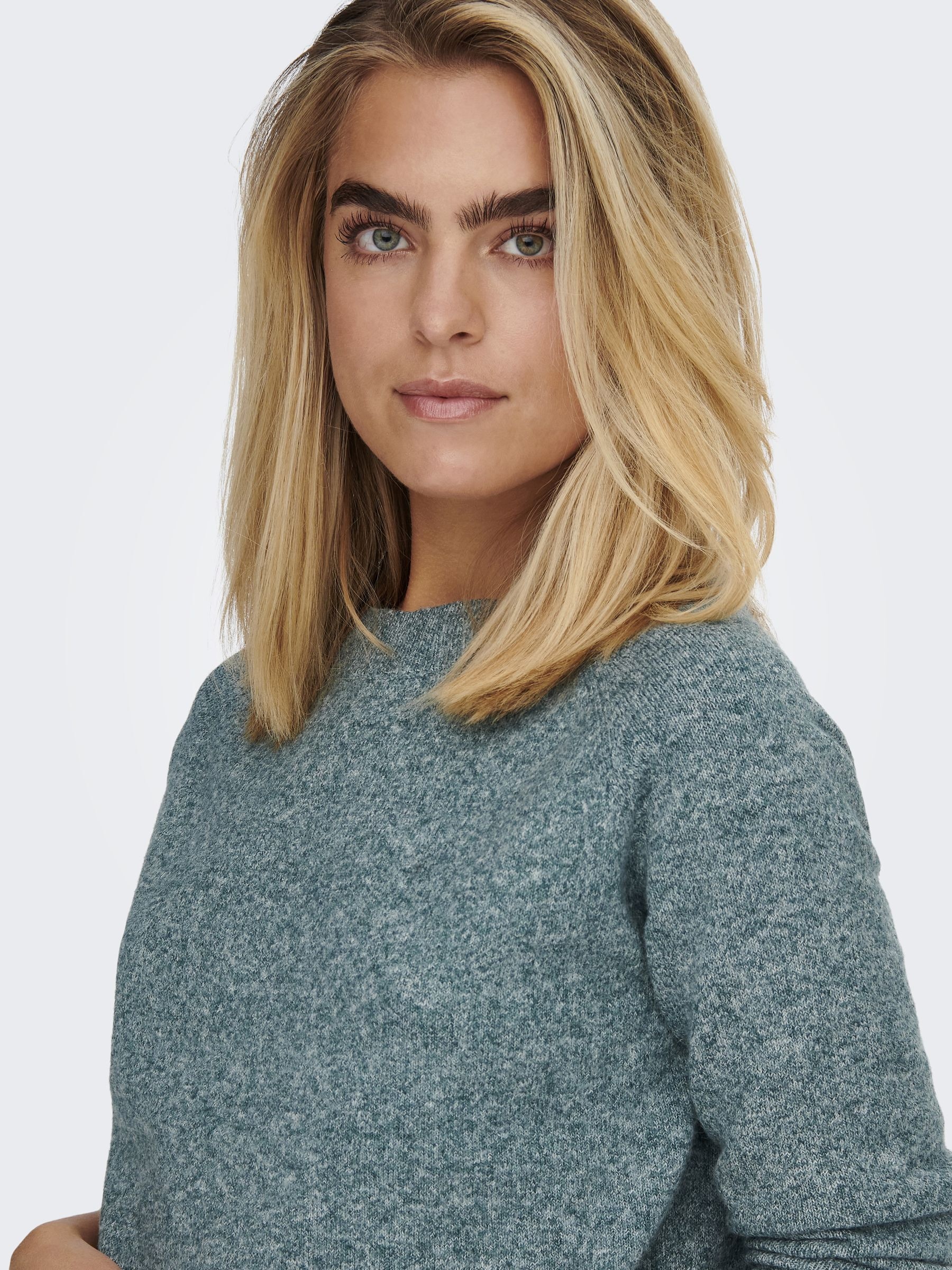 ONLY Rundhalspullover »ONLRICA LIFE L/S PULLOVER KNT NOOS«