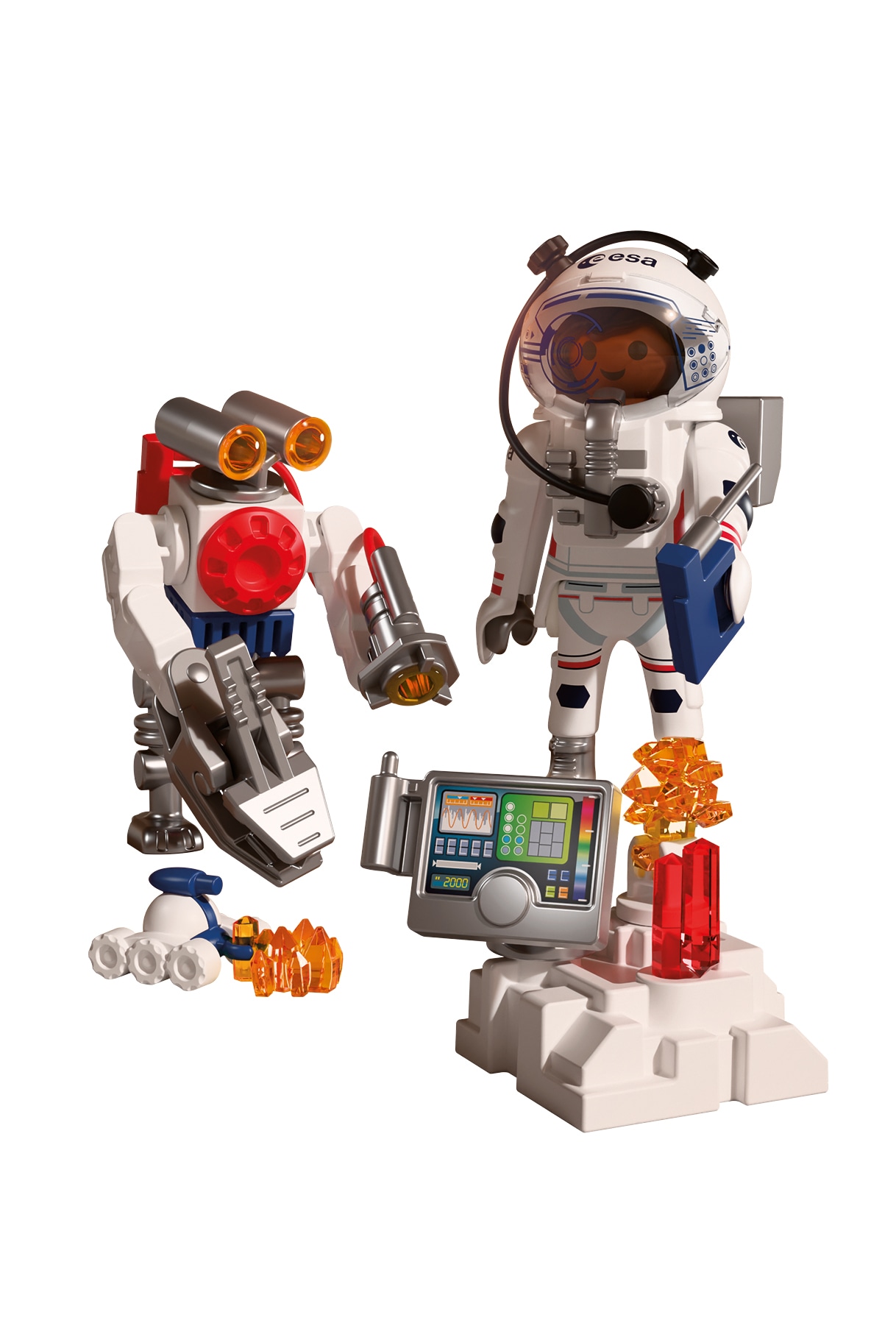 Playmobil® Jeu de construction »ESA: Astronaut mit Roboter (72014), City Action«