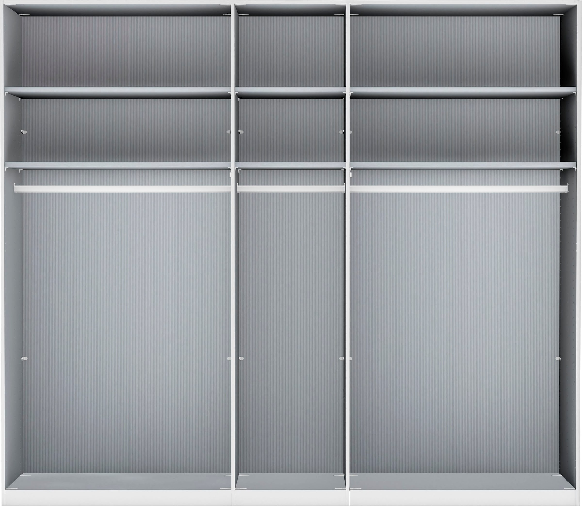 WIEMANN Armoire à portes pliantes »Monaco« mit Glasfront sowie hochwertige Beschläge