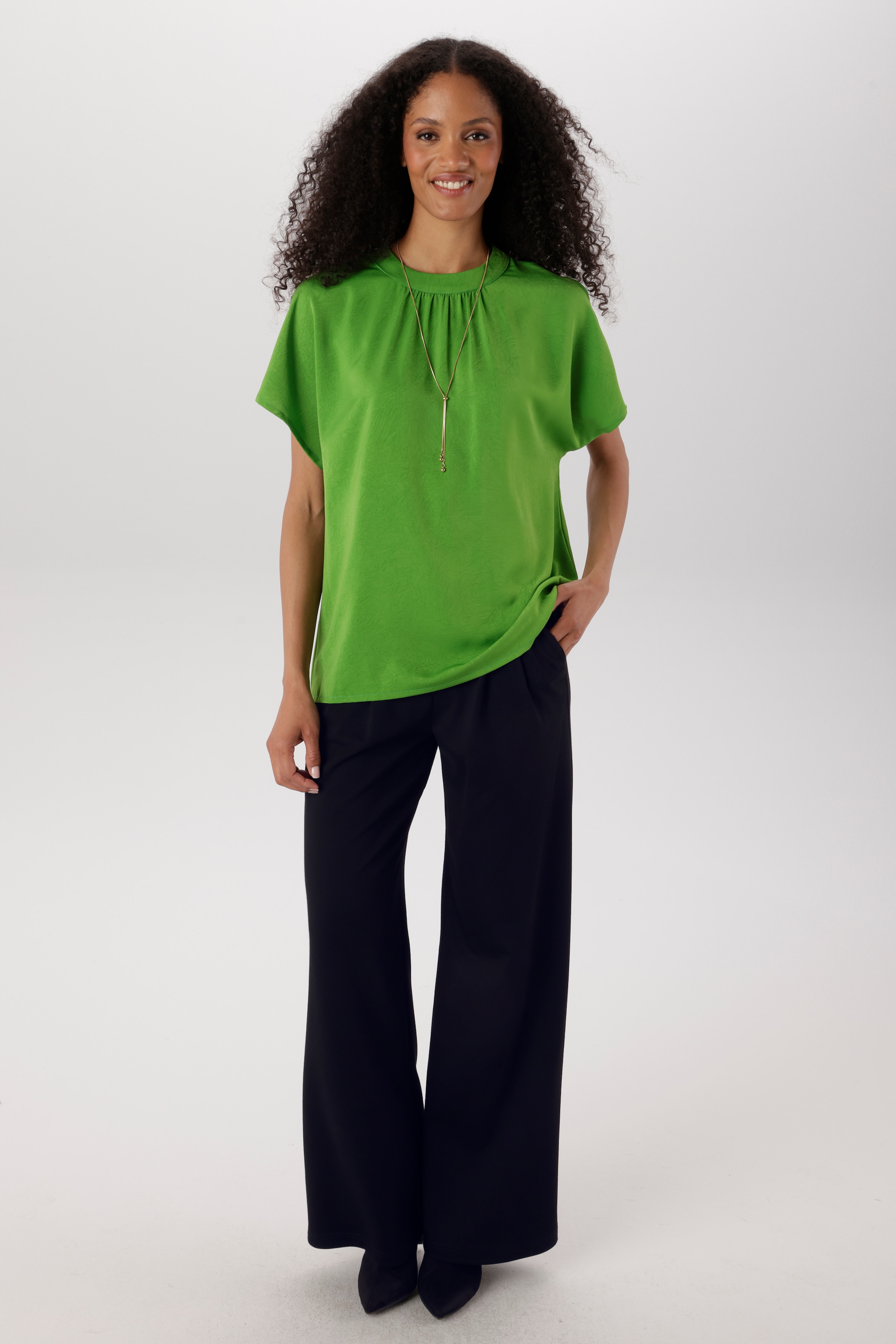 Aniston SELECTED Pantalon à enfiler  avec plis plats et deux poches fendues - NOUVELLE COLLECTION