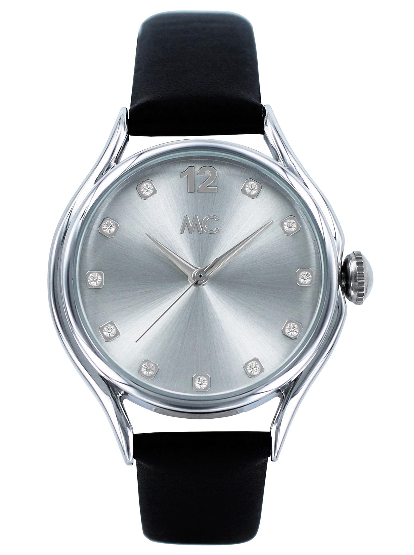 MC Damenuhr mit Kristallen