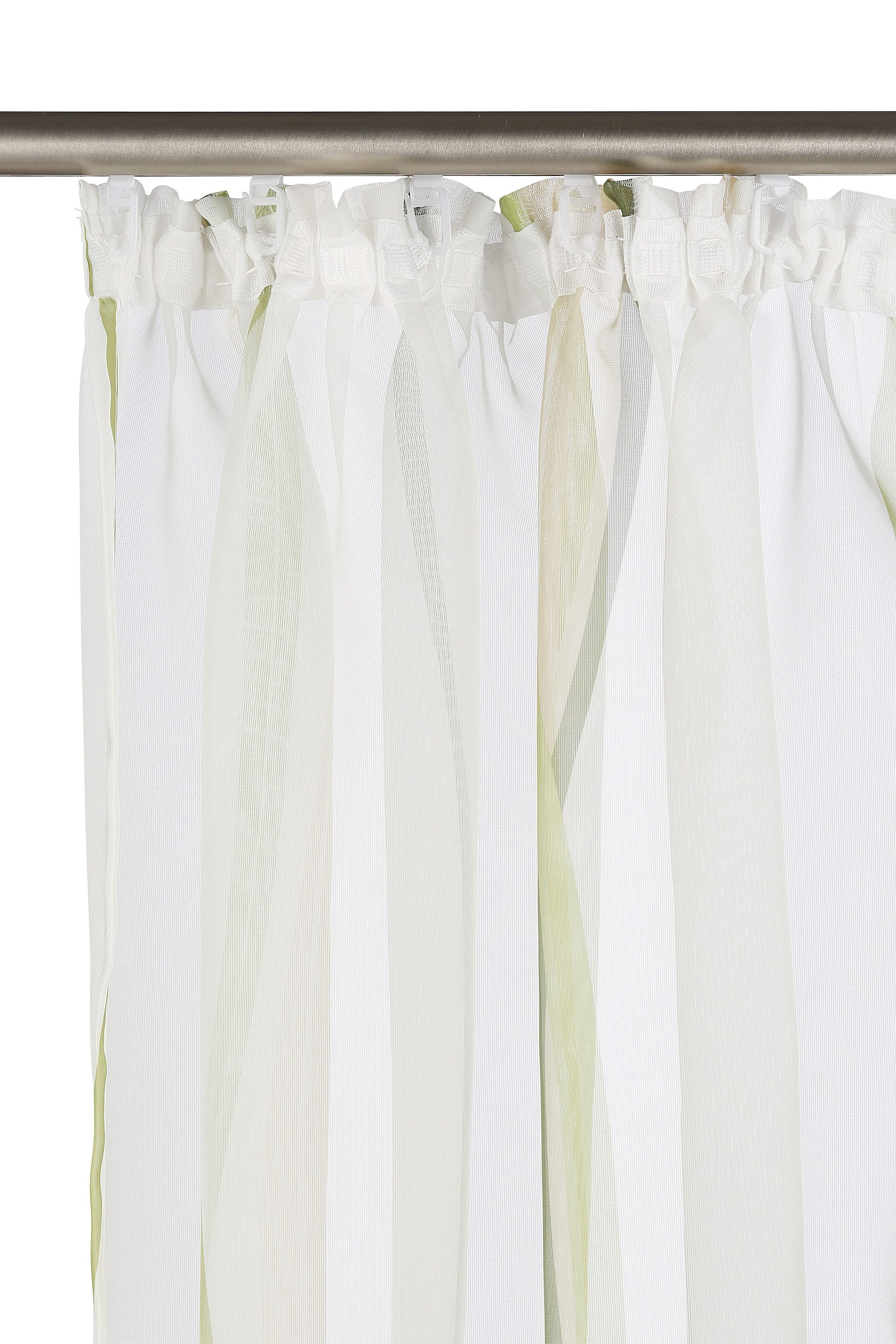 ♕ my home »Dimona«, (2 Voile, versandkostenfrei auf Gardine Polyester, 2er-Set, St.), Wellen