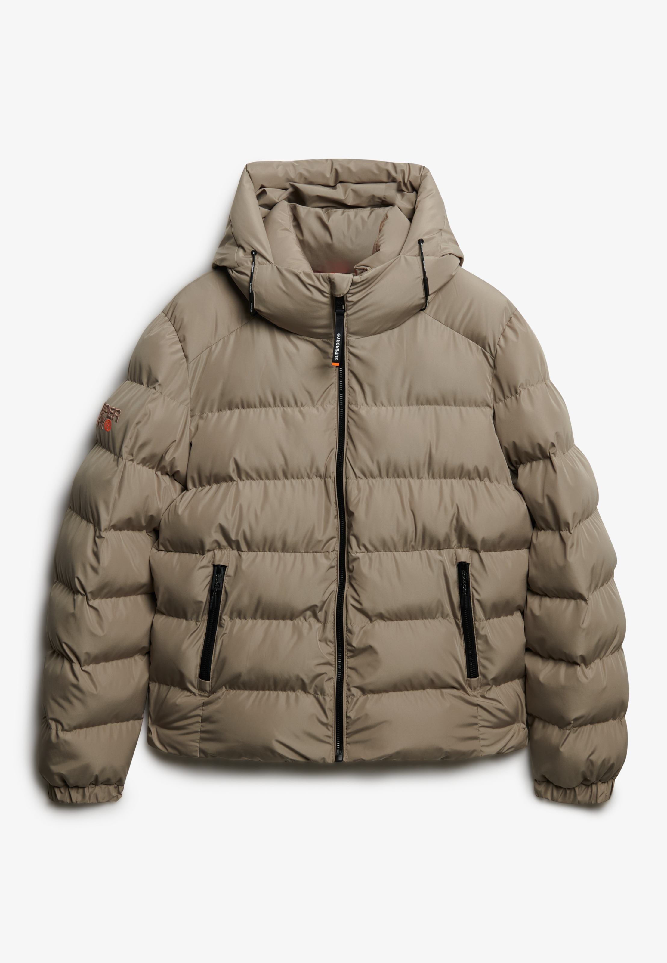 Superdry Veste matelassée »HOODED SPORTS PUFFER JACKET« avec capuche fibre synthétique, coupe décontractée
