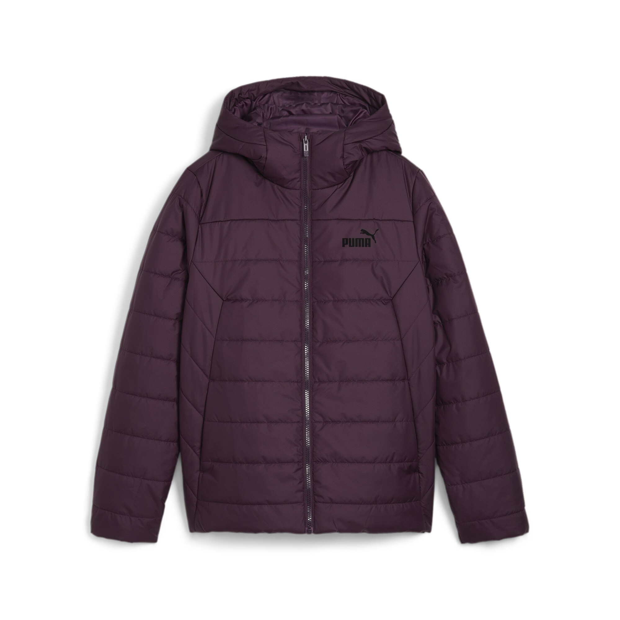 PUMA Winterjacke »ESS HOODED PADDED JACKET«, mit Kapuze