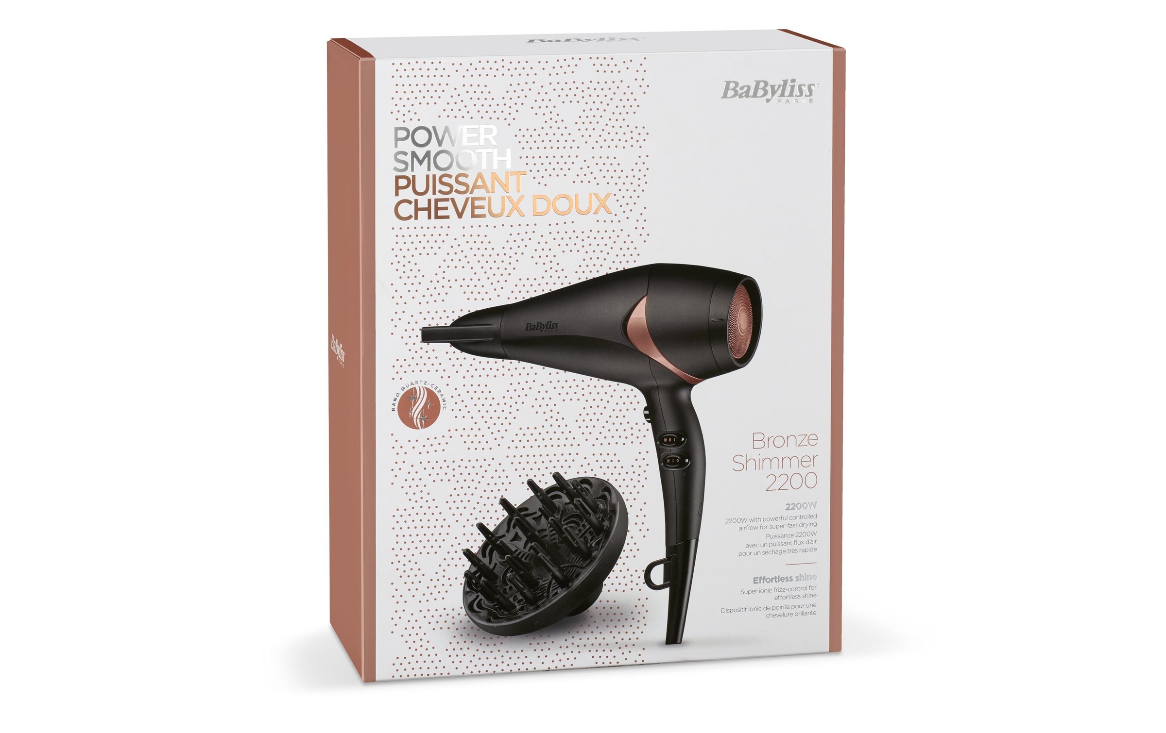 BaByliss Haartrockner »Bronze Shimmer D566CHE«, 2200 W