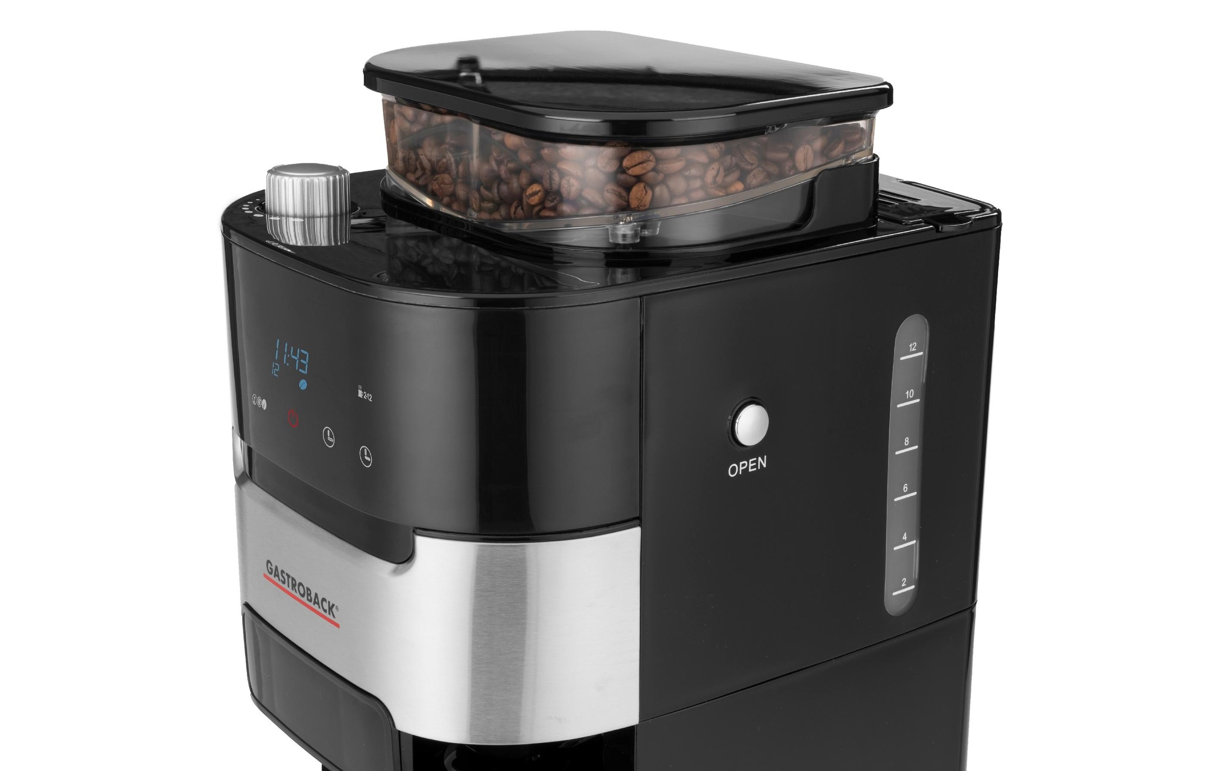 Gastroback Filterkaffeemaschine »Grind & Brew Pro Thermo«