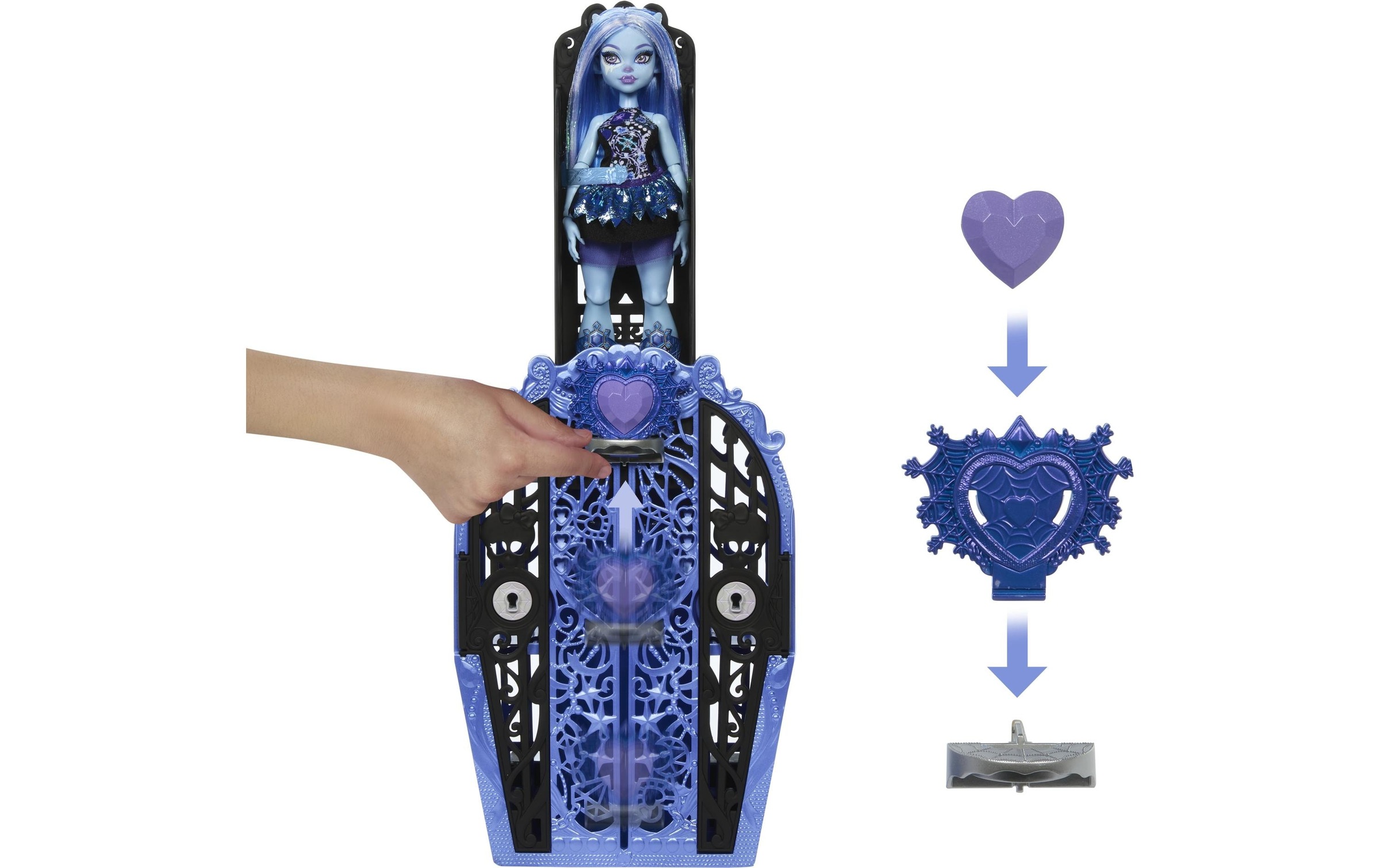 MonsterHigh™ Anziehpuppe »Spielset Monster High Skulltimate Abbey«