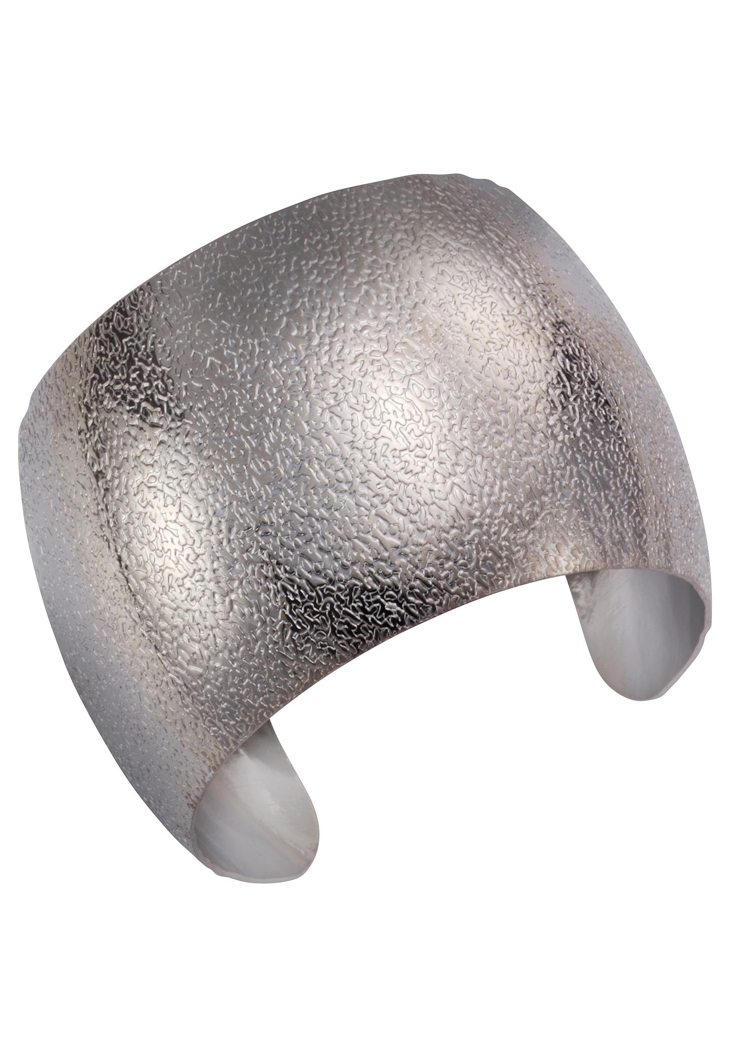 Armspange »extrabreit mit Struktur«