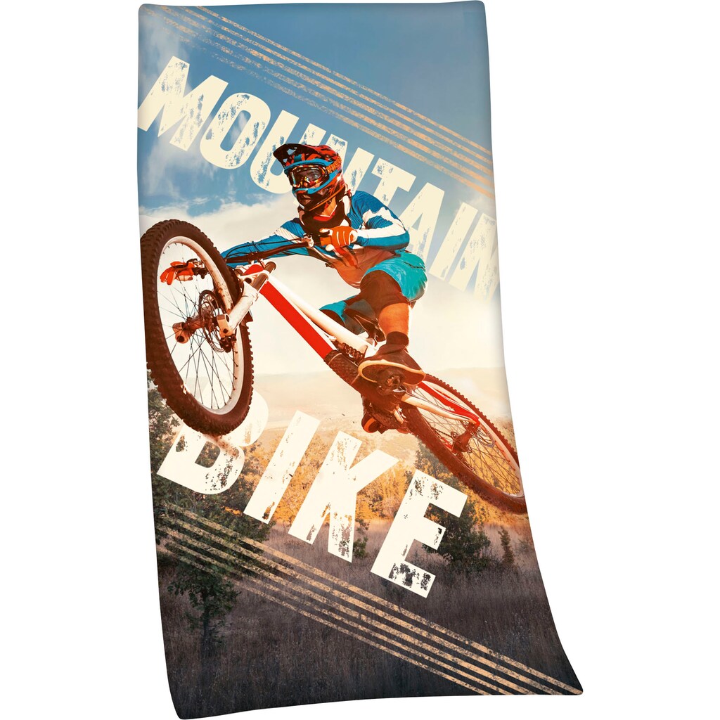 Herding Young Collection Badetuch »Mountainbike«, (1 St.)