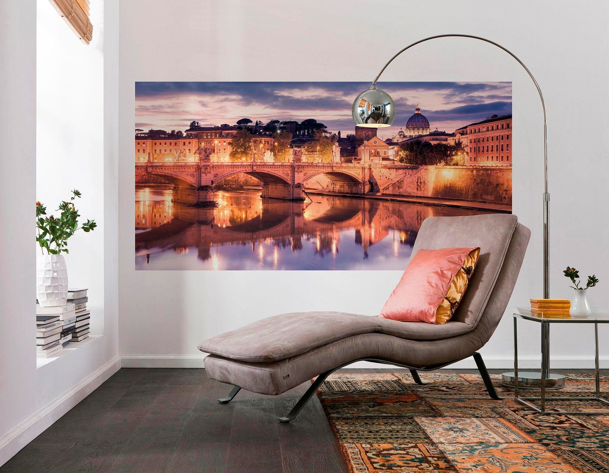 Komar Vliestapete »Digitaldruck Vlies - Romantico - Grösse 200 x 100 cm«, bedruckt, Wohnzimmer, Schlafzimmer