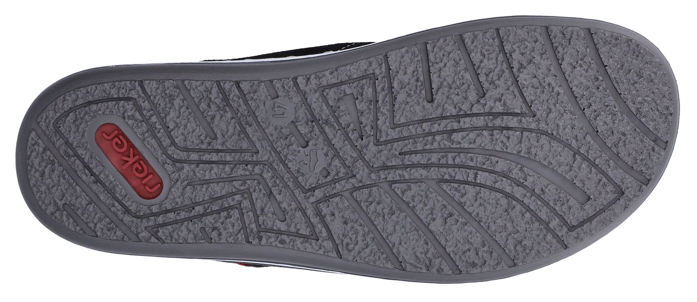Rieker Pantolette  chaussure d'été, mule, poolslides, avec surpiqûres contrastées