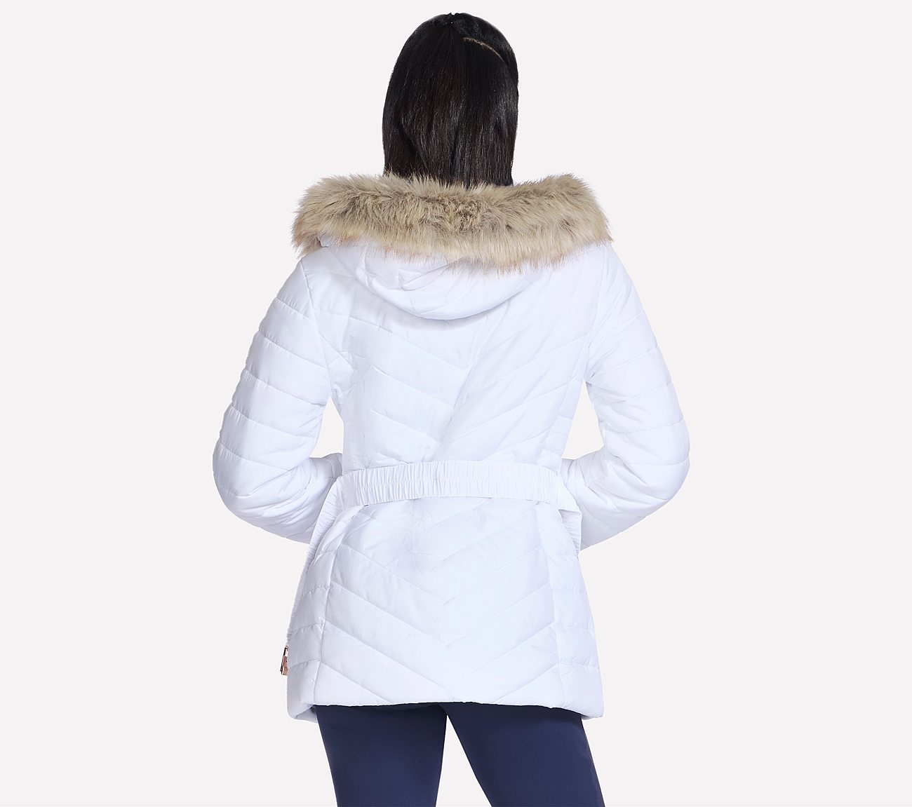Skechers Veste d'hiver »ON-THE-GO BELTED PARKA« mit Kapuze