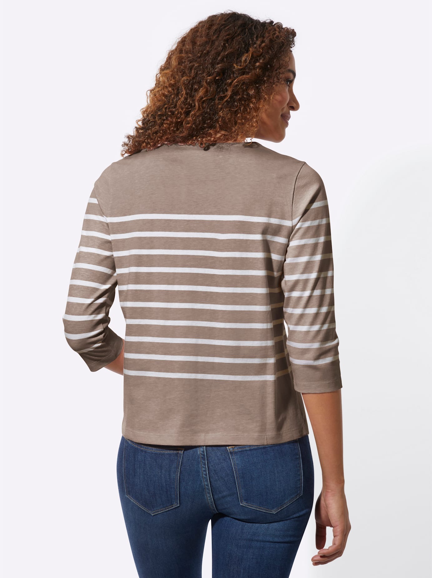 Casual Looks T-shirt à manches 3/4 »Ringelshirt« 1 cuis