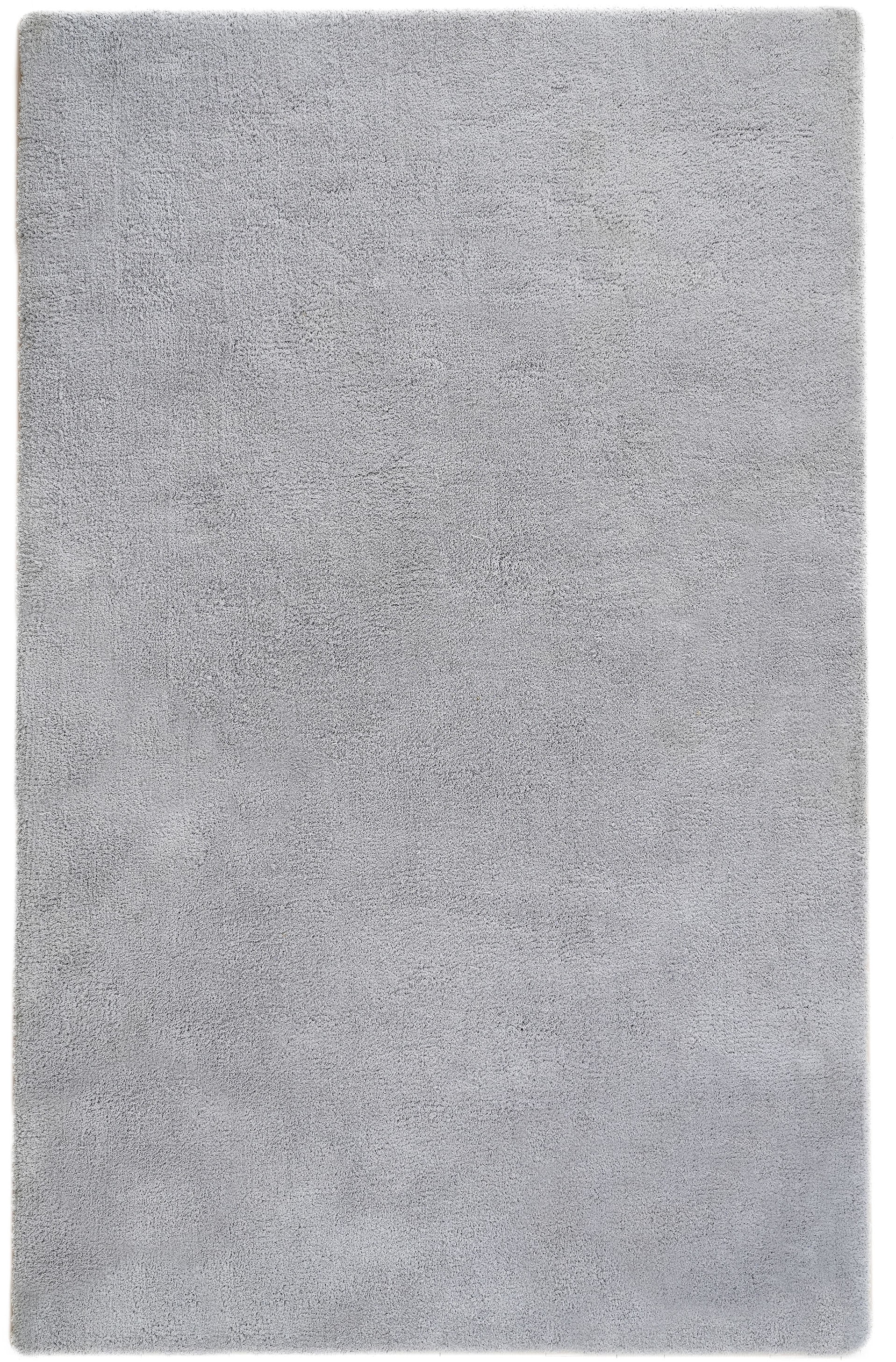 GOODproduct Tapis à poils longs »Microfaser Teppich Magong, besonders weich, sehr feiner Flor« Rectangulaire 25 mm Höhe uni, salon, chambre, chambre d'enfant, aussi rond et en coureur