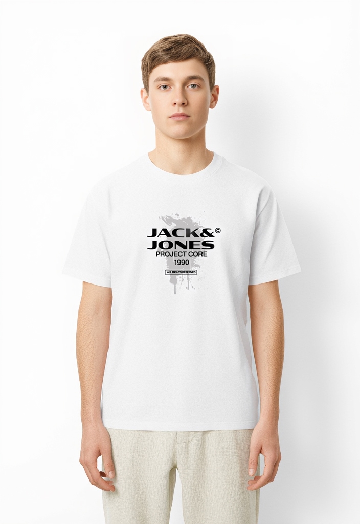 Jack & Jones T-shirt »JCOCONDOR TEE SS CREW NECK FST«