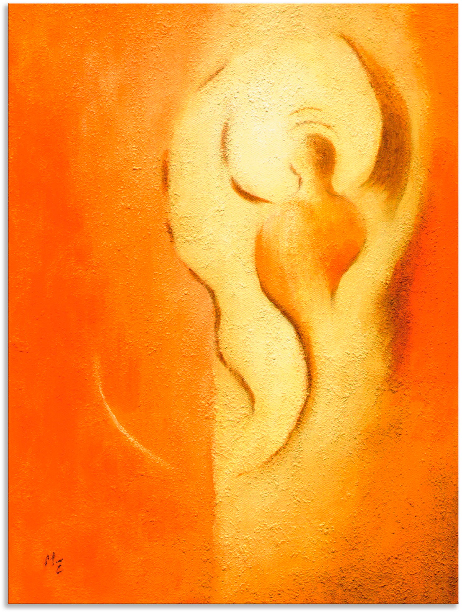 Image of Artland Wandbild »Engel der Freude«, Religion, (1 St.), in vielen Grössen & Produktarten - Alubild / Outdoorbild für den Aussenbereich, Leinwandbild, Poster, Wandaufkleber / Wandtattoo auch für Badezimmer geeignet bei Ackermann Versand Schweiz