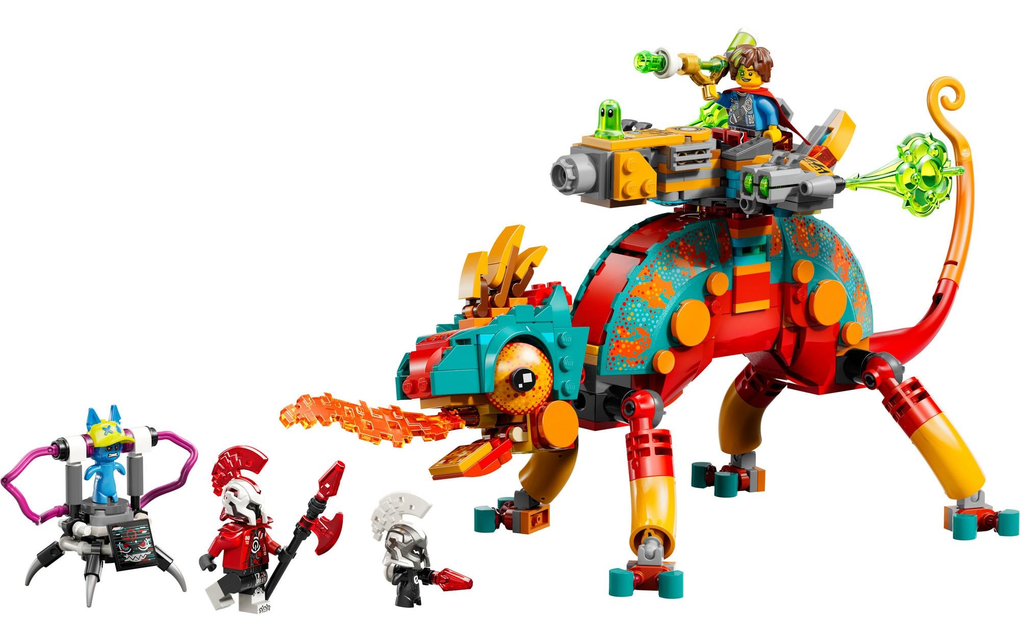 LEGO® Spielbausteine »DreamZzz Mateos Feuer-Chamäleon 71492«
